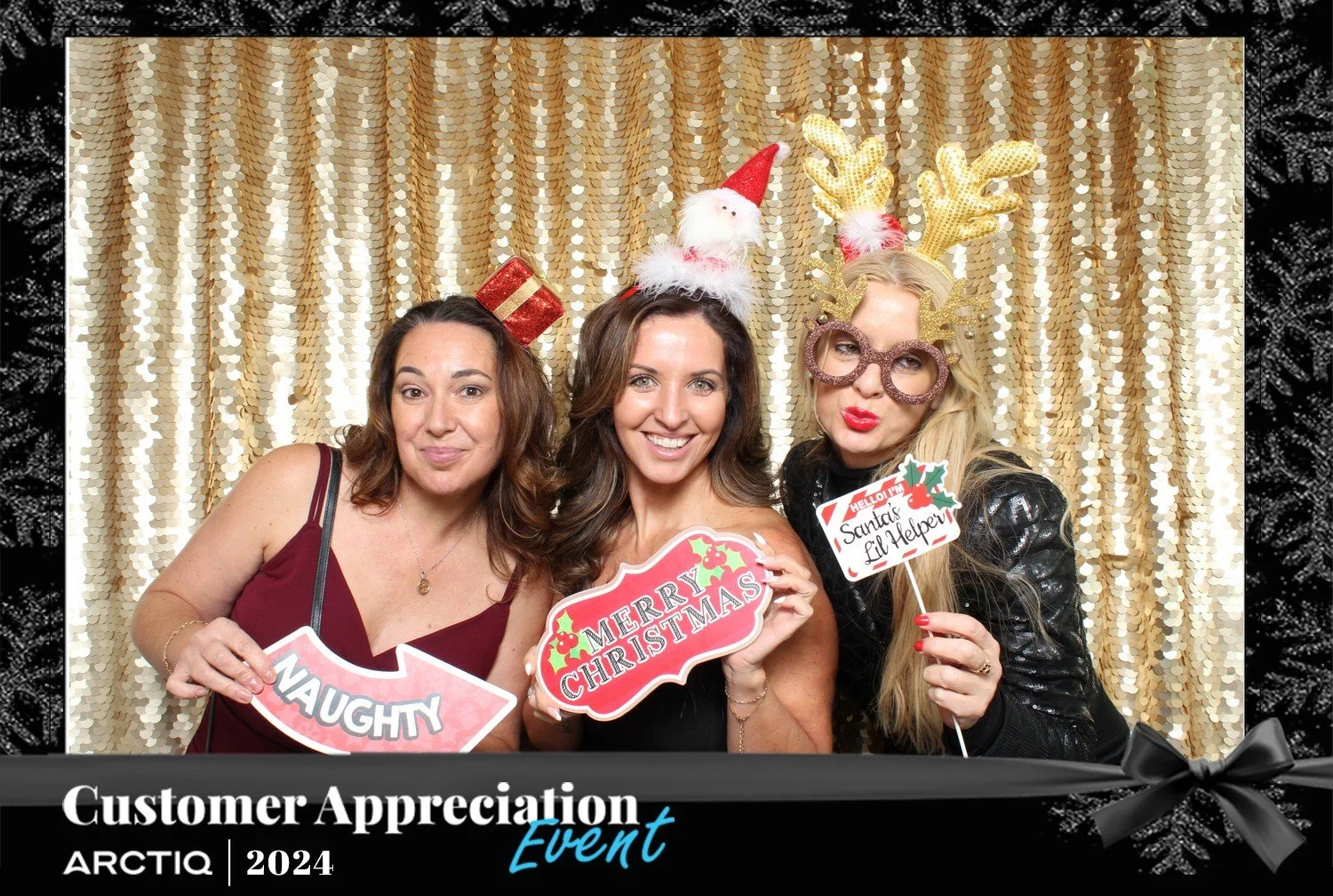 Holiday Photo Booth Toronto Rental Props
