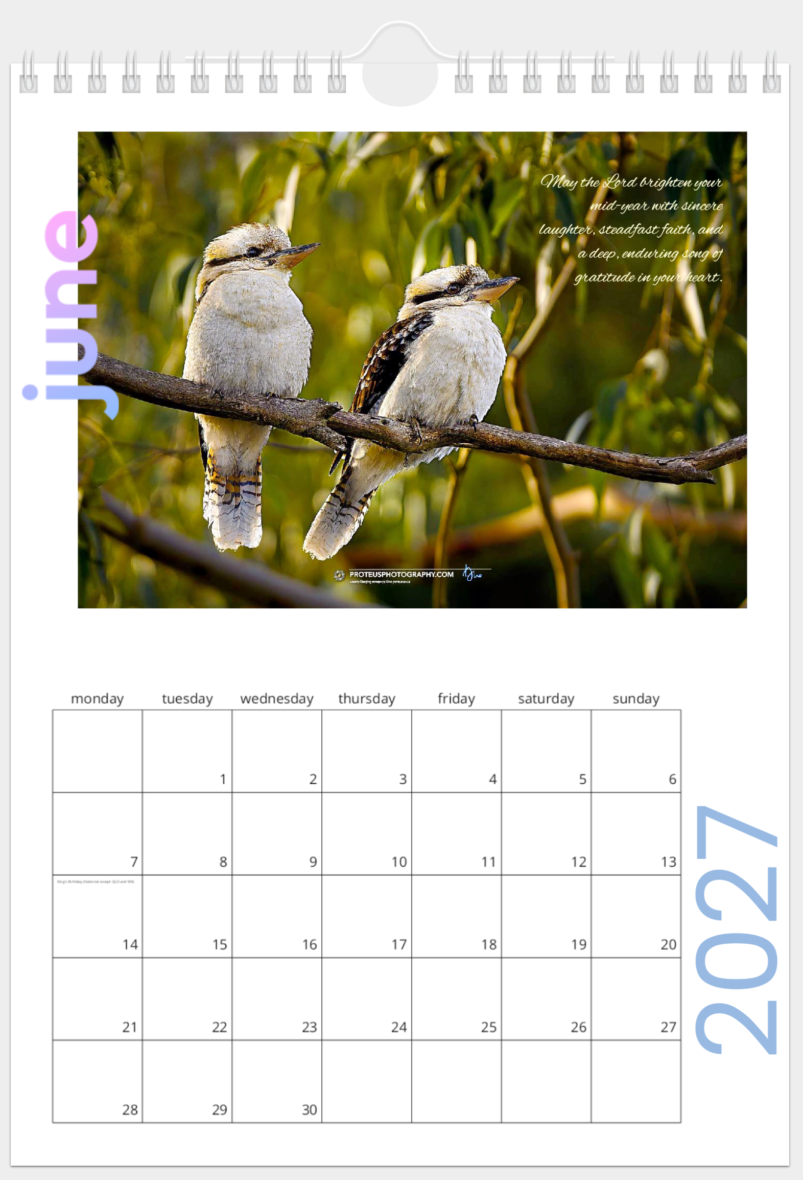 Jun Calendar