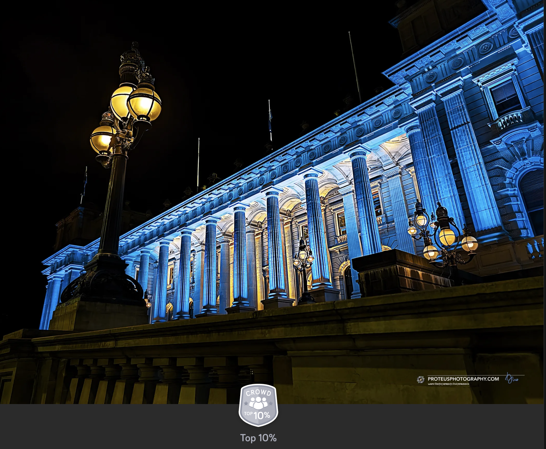 blue and yellow