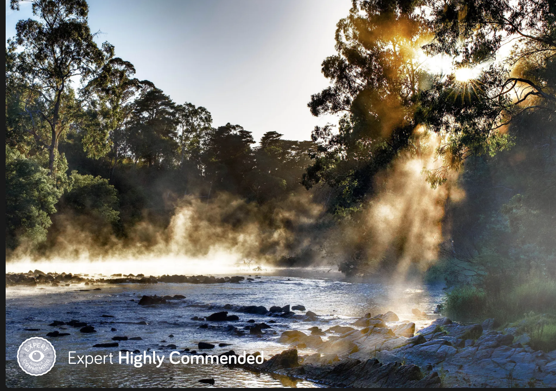 expert highly commended - Yarra River and sunlight