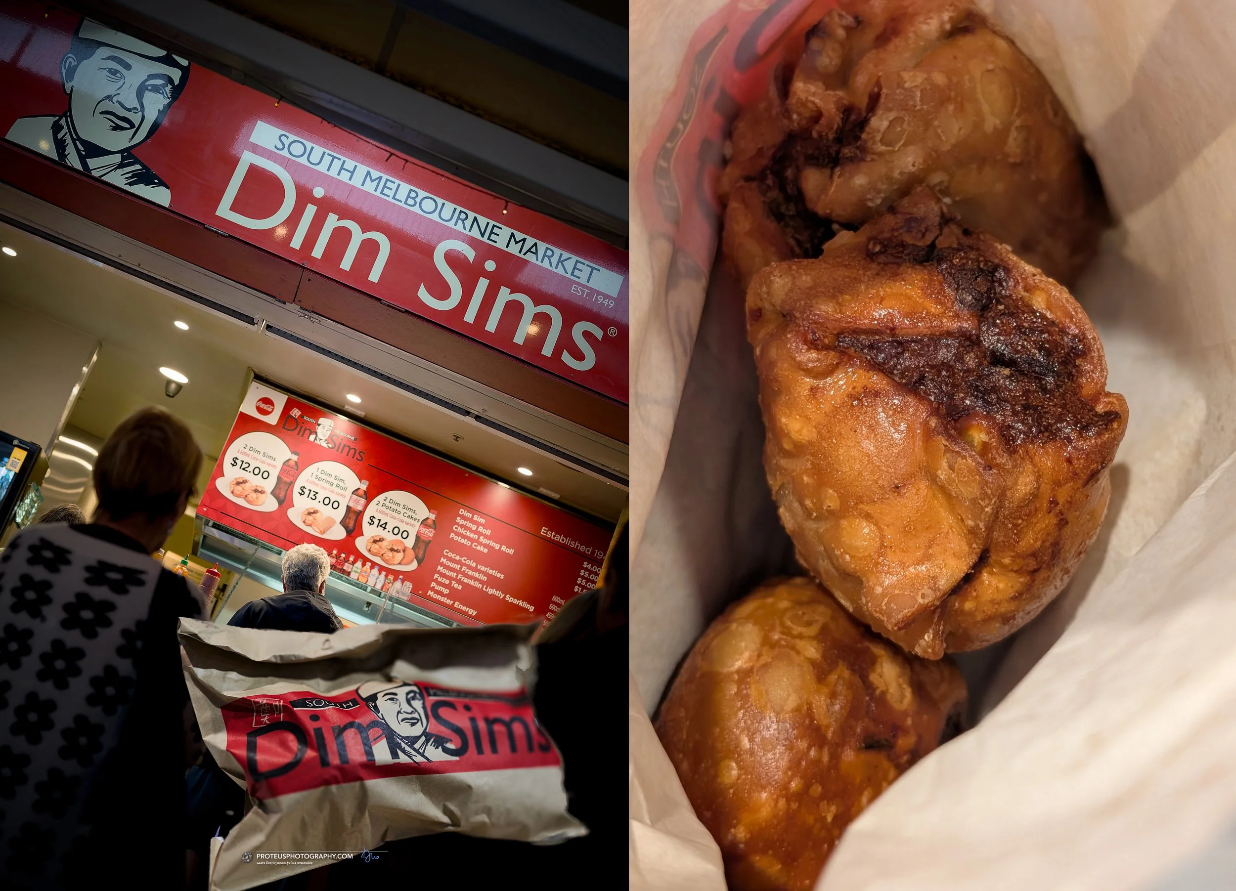 South Melbourne Market Dim Sims
