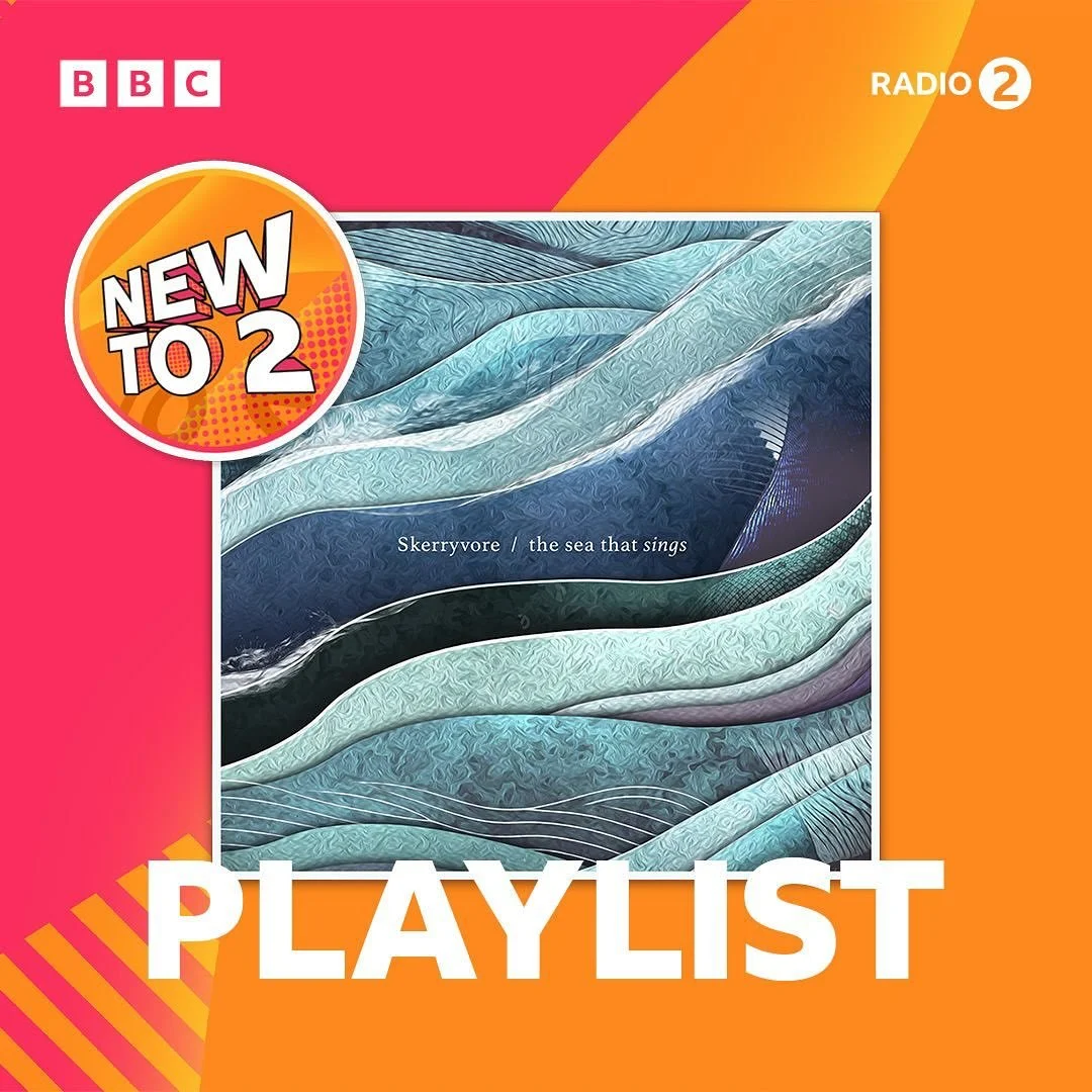 🧡 to the @bbcradio2 crew to adding the newie 💥 from @skerryvore to their Playlist 🙏🧡💥💫