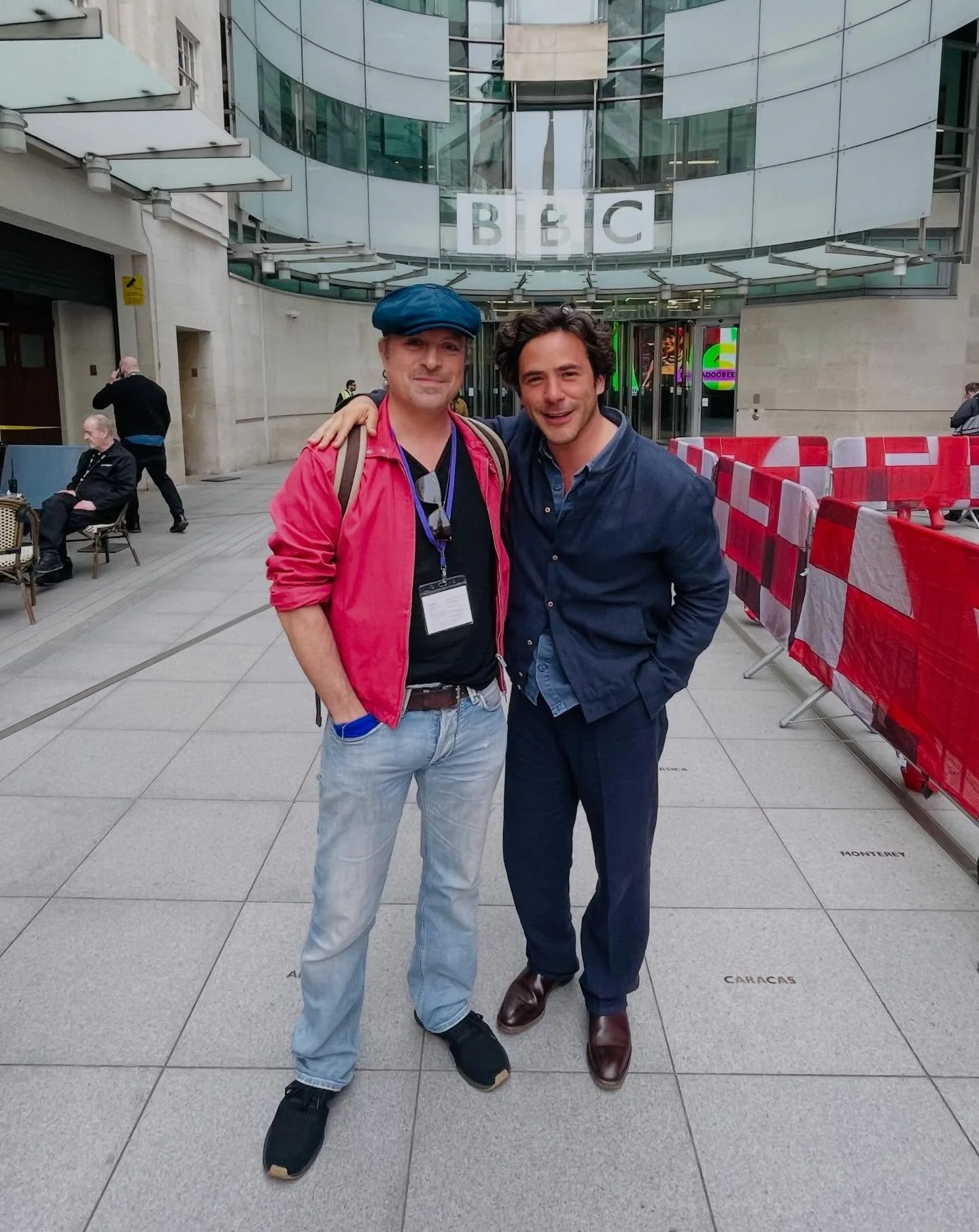 9th album with this guy! So proud of him 🧡🎉🍾

We were supposed to eat that cake at The One Show, except no one could find a damn knife anywhere. 🍰😆

New @jacksavoretti album &ldquo;We Will Always Be The Way We Were&rdquo; out this week 💥💫💥

#