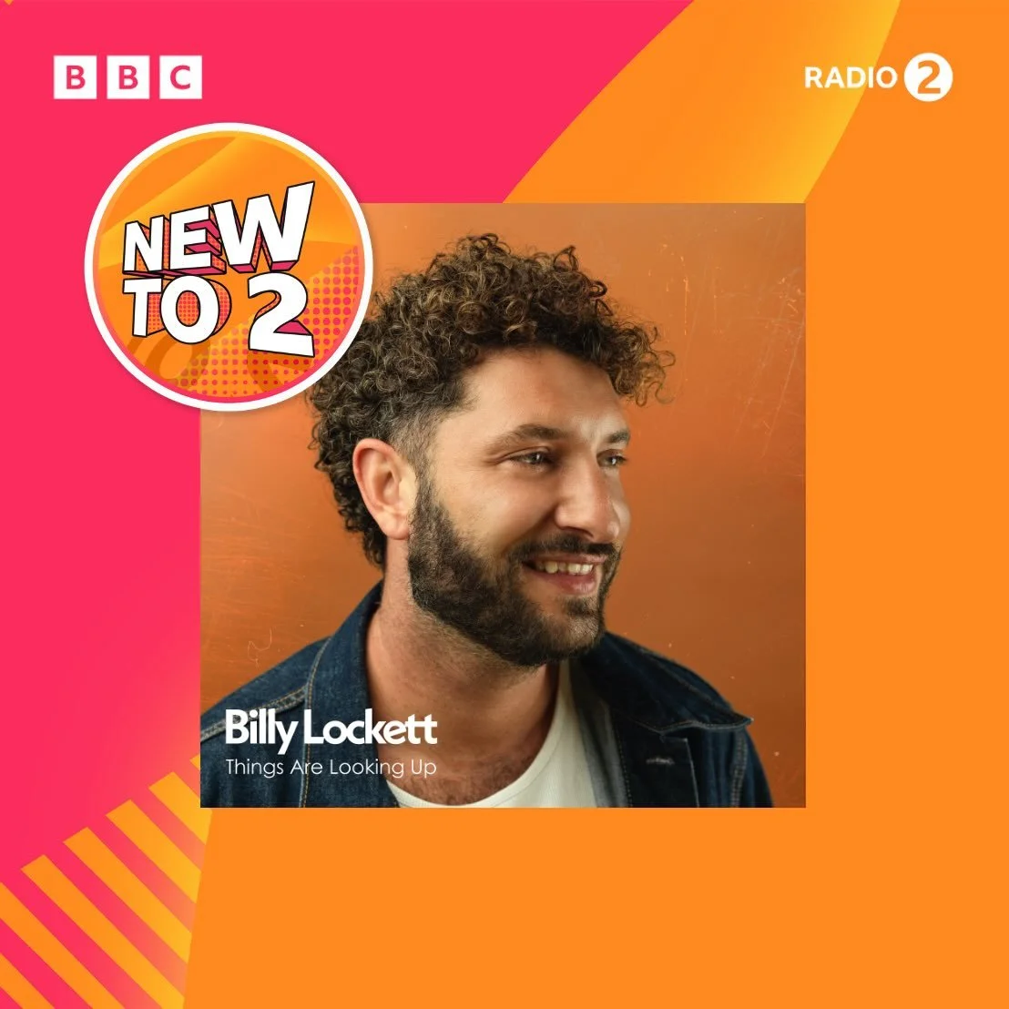 Big 🧡 to @owainwynevans and team for the first @bbcradio2 New to 2 play of @billylockett new 💥 &ldquo;Things Are Looking Up&rdquo; 💫 - here&rsquo;s a clip ✂️

🔌📻📡💥🧡