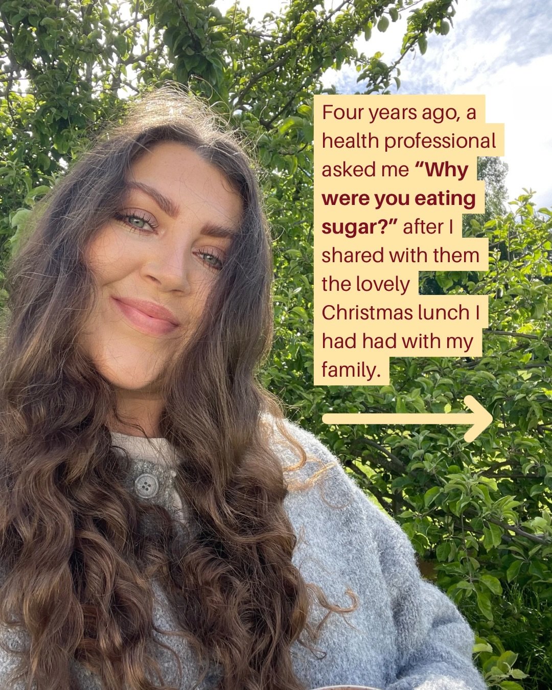 a personal experience from a consultation with another health practitioner that shaped how I feel about and view nutrition forever 🍰🍓🌮🍒🍌🥥🍇 the holiday season comes once a year, eating differently this time is normal - food isn&rsquo;t just foo