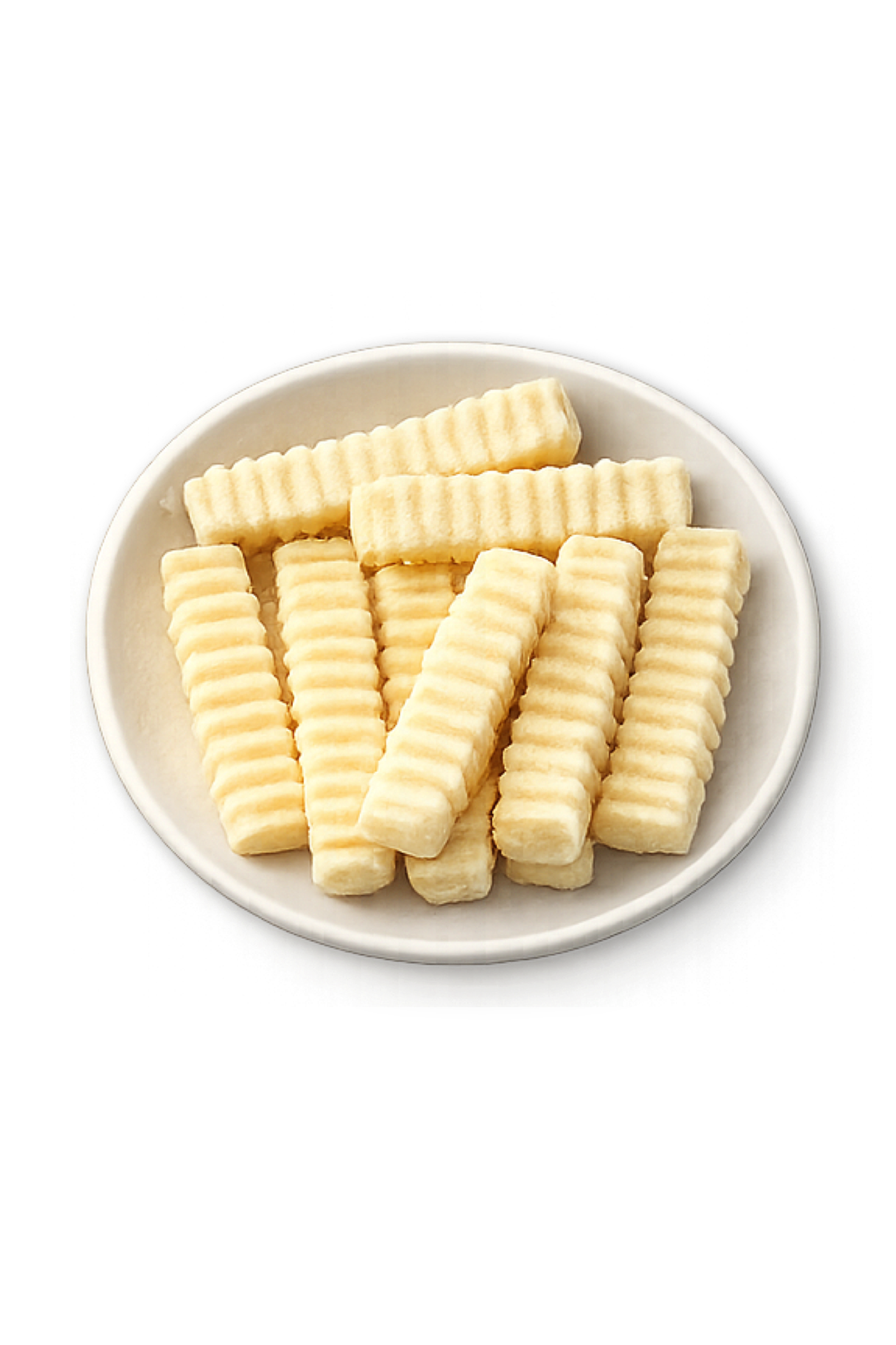 Eno's Frozen Yam Chips Crinkle cut