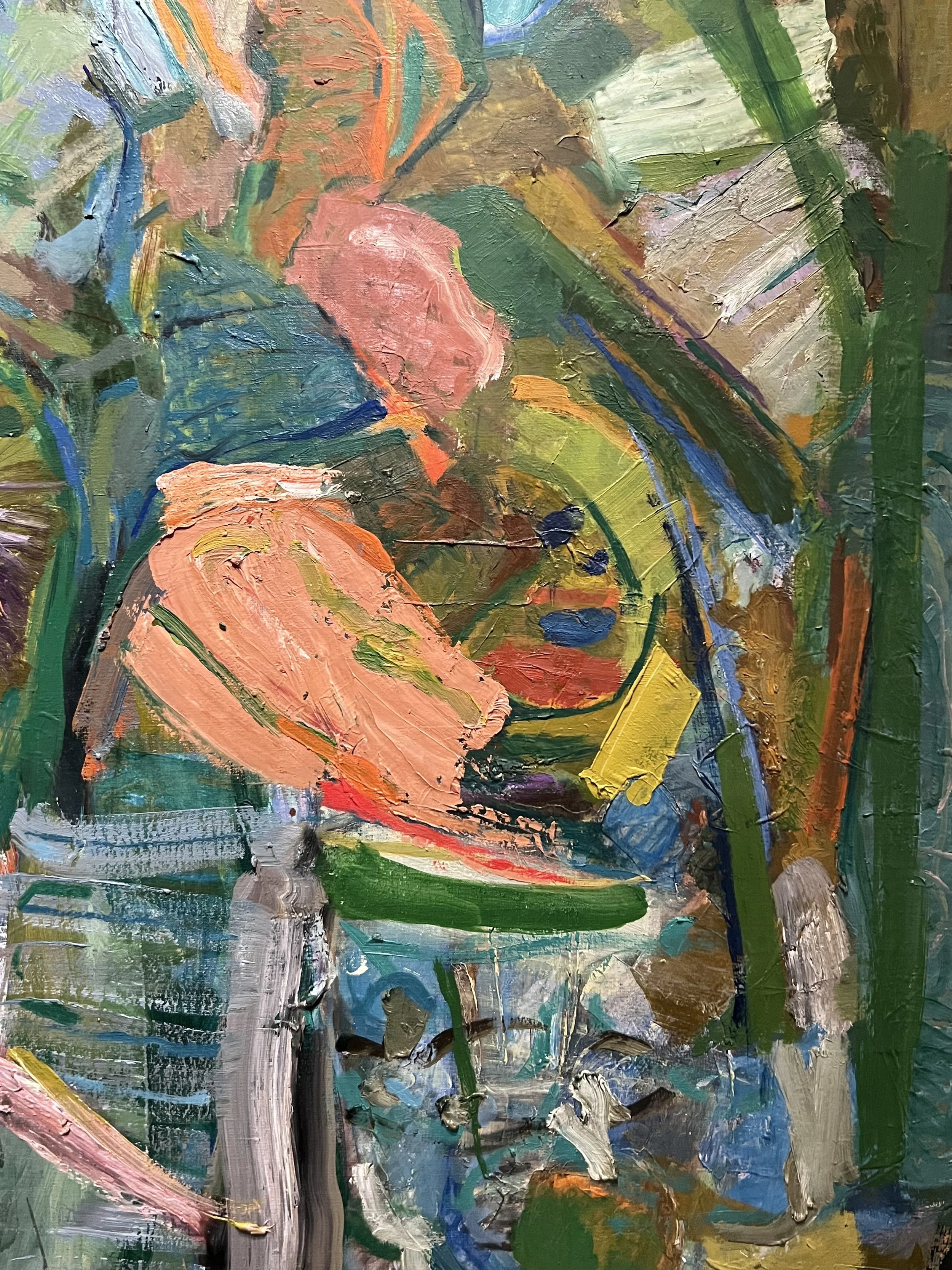 Composition, Shafic Abboud 1965 (détail)