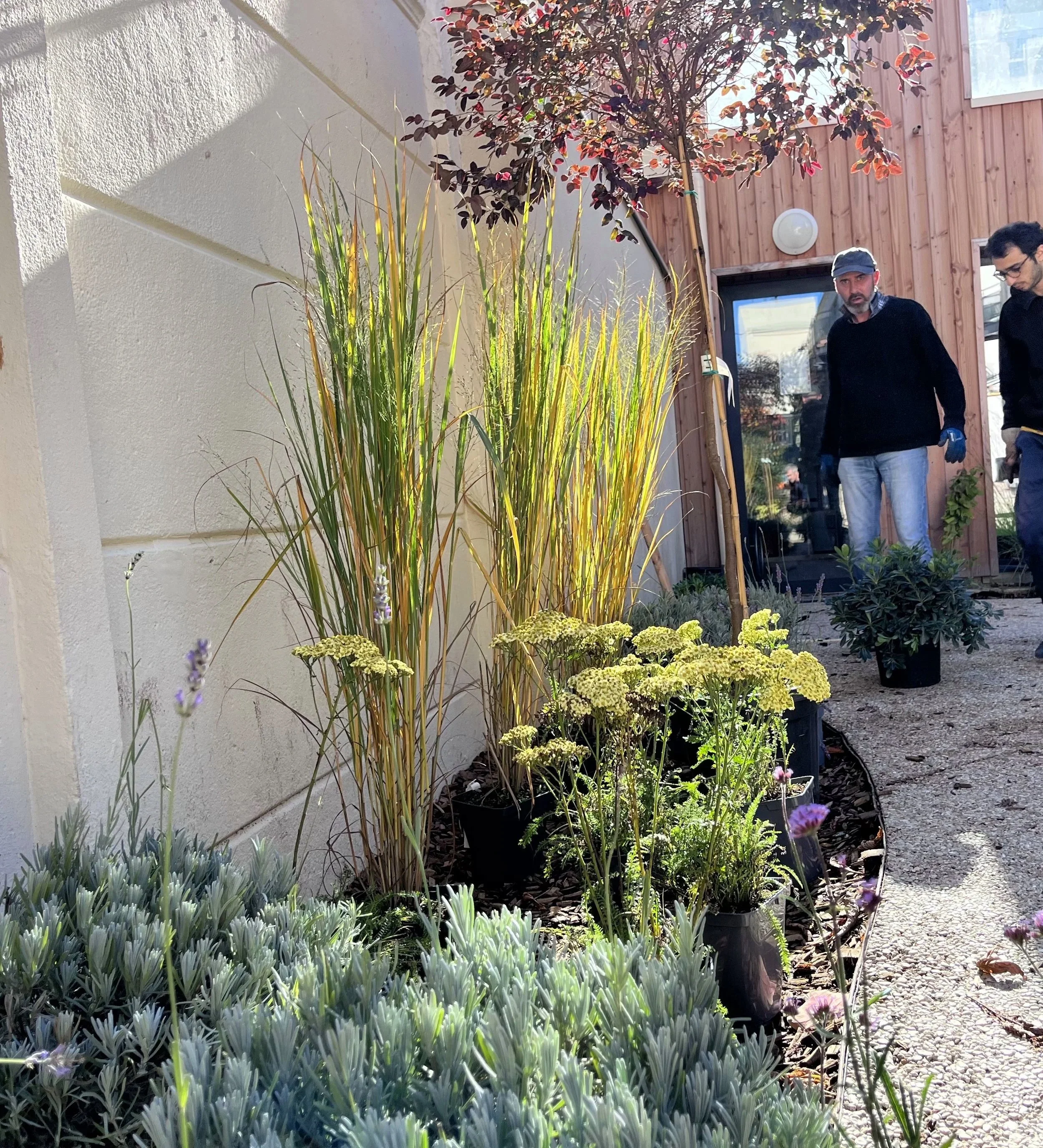 Une image de la maison flottante.