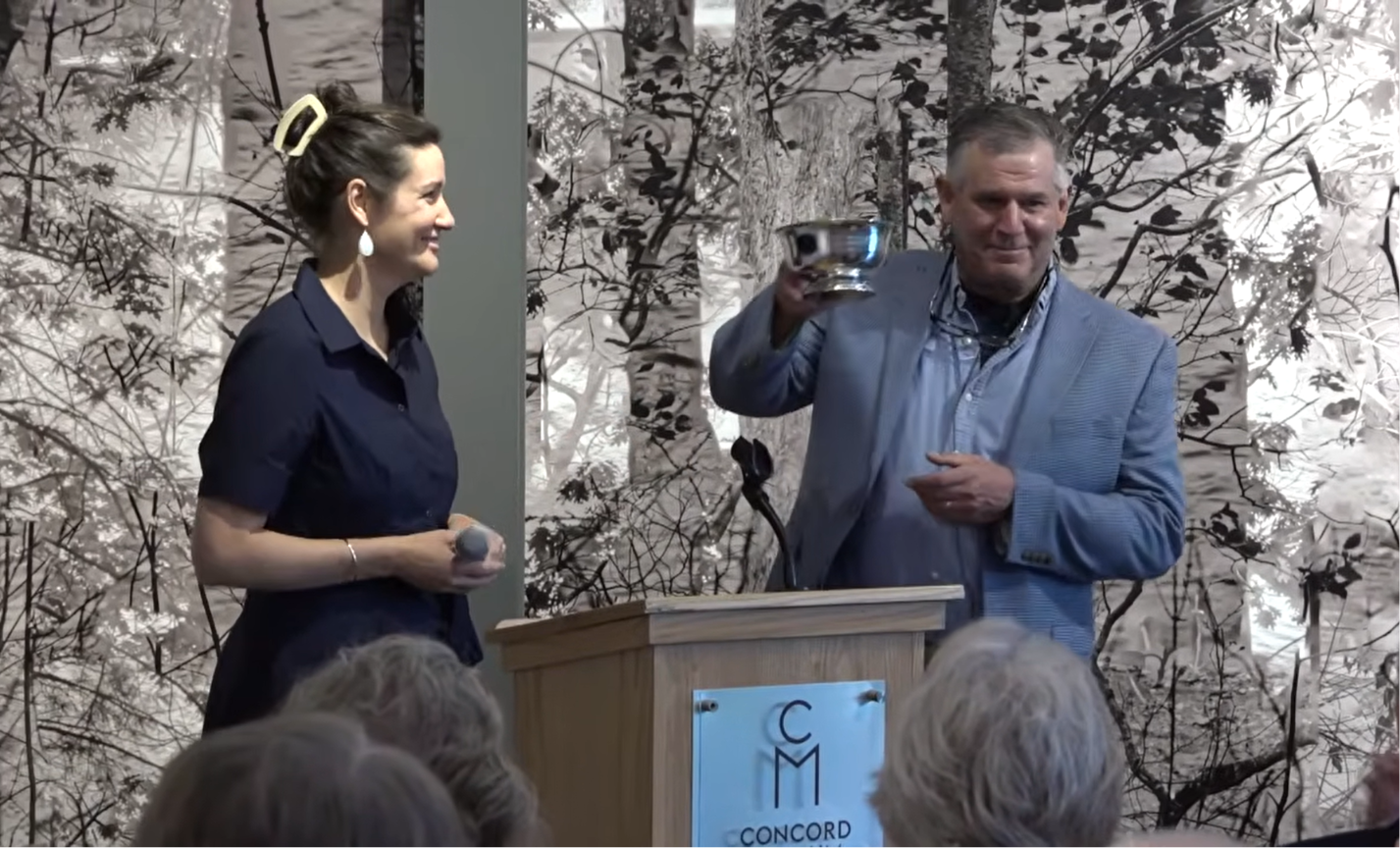 Joel Bohy "From Concord and Lexington: New Perspective on the Revolution" and the Robert A. Gross Award Ceremony