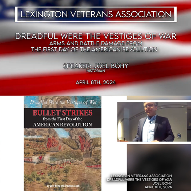 Presentation: Dreadful Were the Vestiges of War: Bullet Strikes from the 1st Day of the Revolution