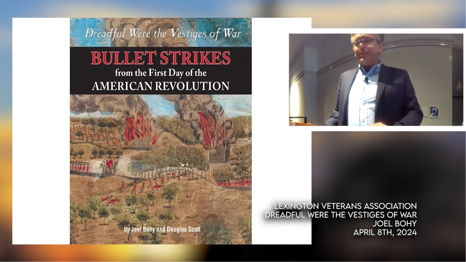Dreadful Were the Vestiges of War: Bullet Strikes from the First Day of the American Revolution
