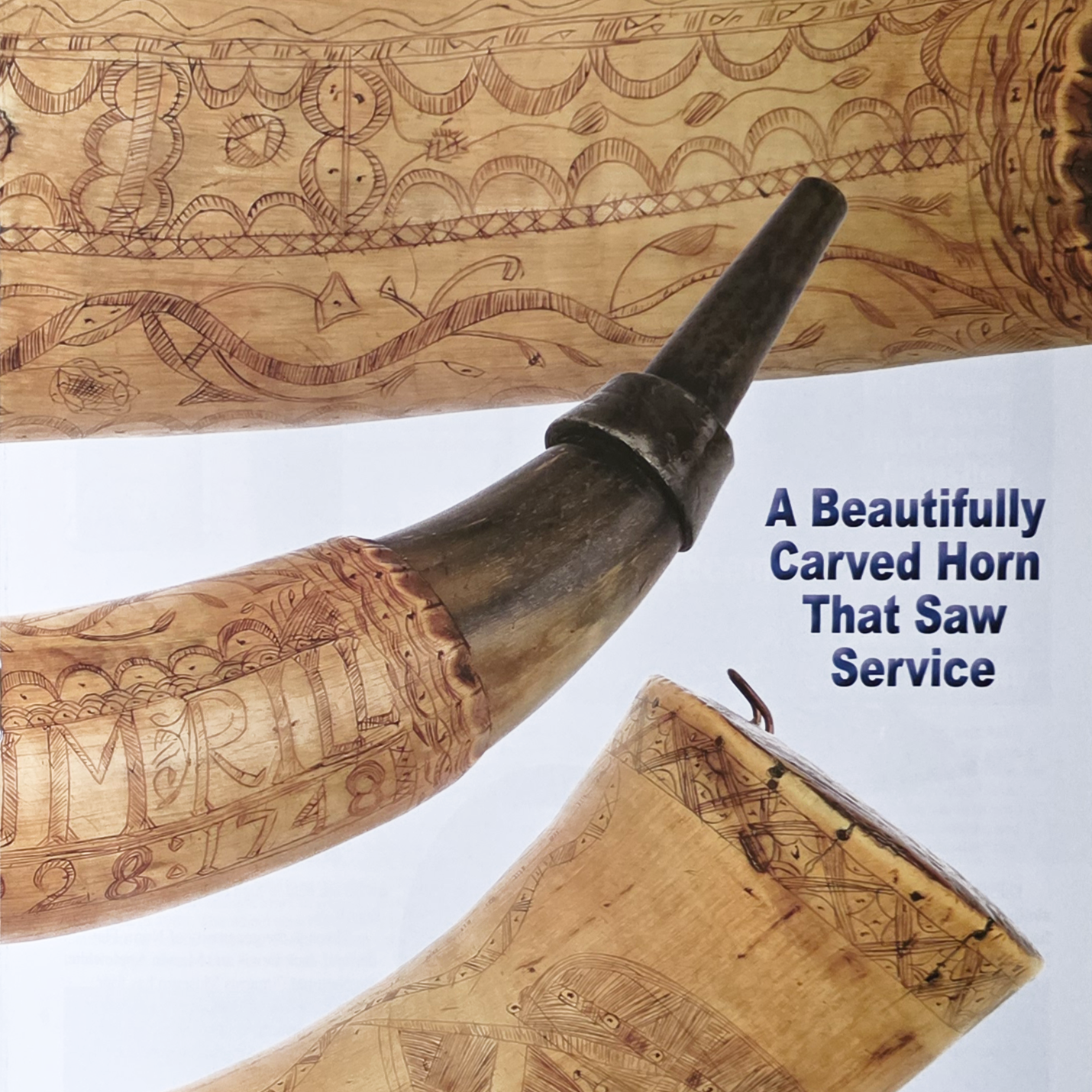 A Beautifully Carved Horn That Saw Service