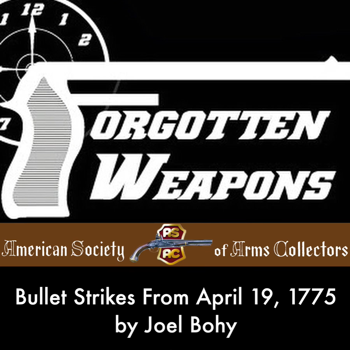 Presentation: Bullet Strikes from the First Day of the American Revolution