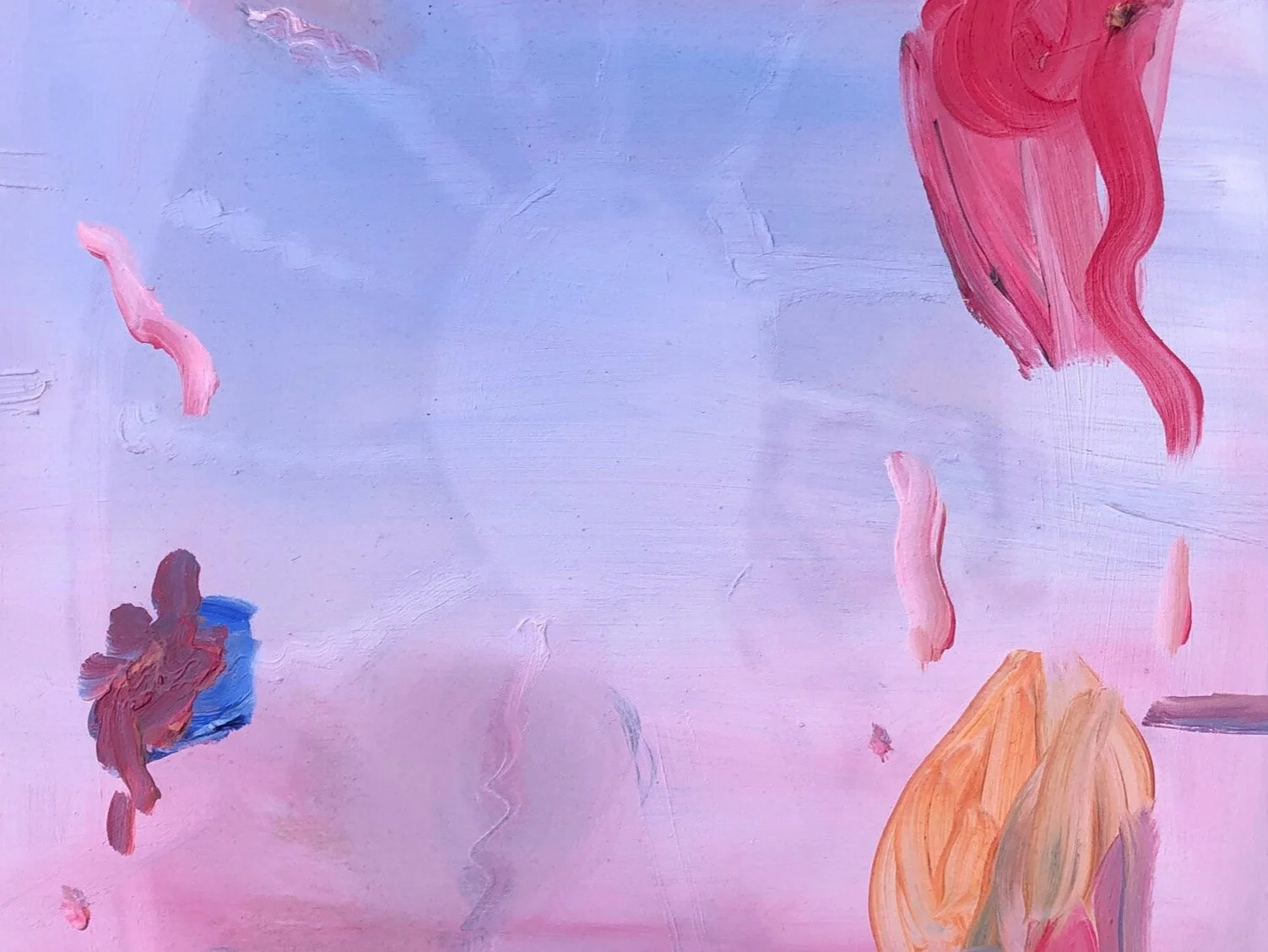 Untitled / 2019 / Oil on MDF / 50 x 40 cm