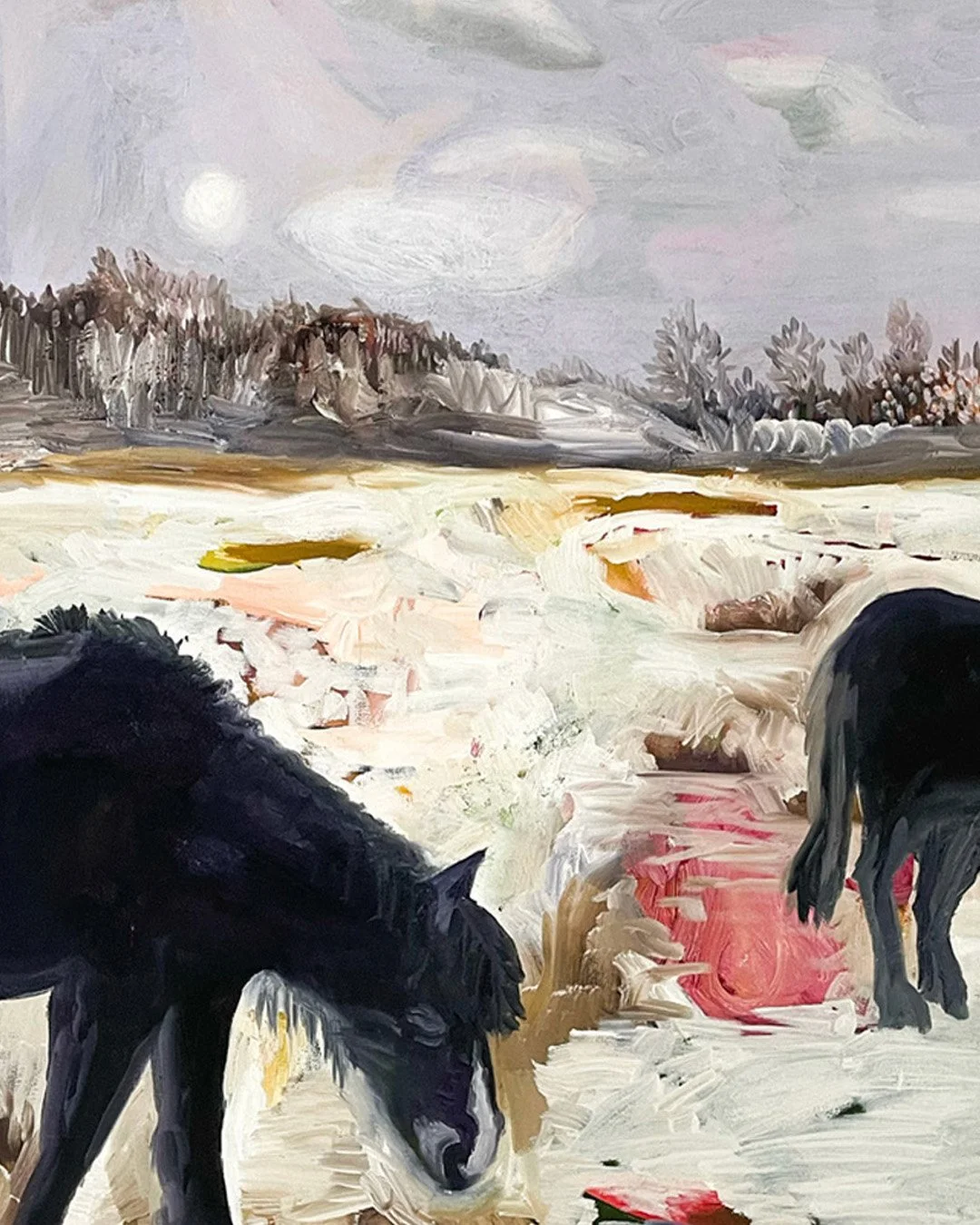 Horse And Fullmoon #1