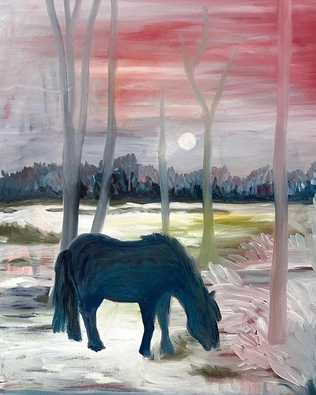 Horse and Fullmoon #4