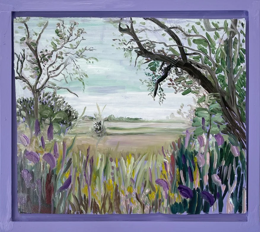 Moments #1
Oil on cardboard in wooden frame
40 x 45 cm 
2026
