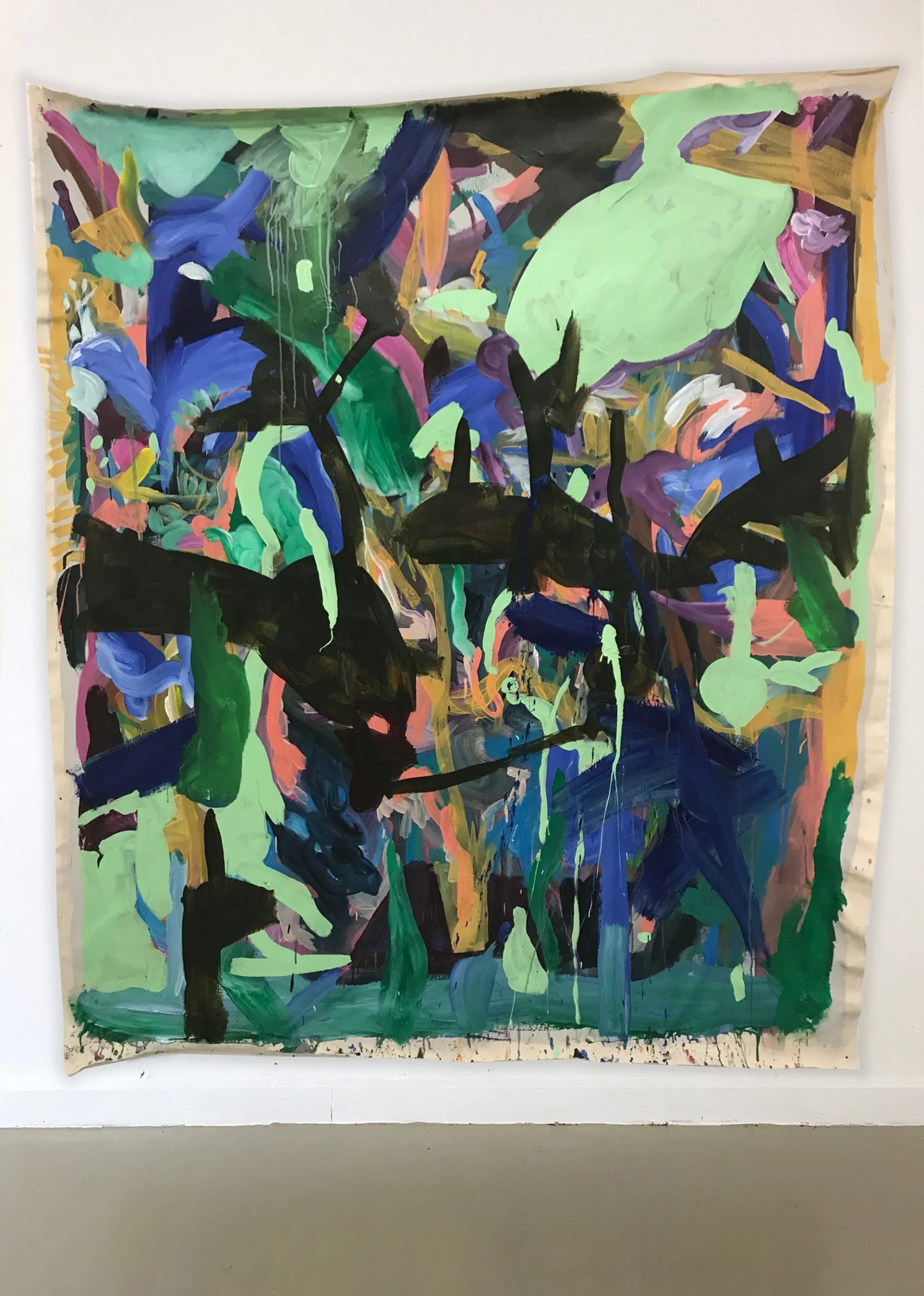 Untitled / 2018 / Oil on canvas / 190 x 160 cm