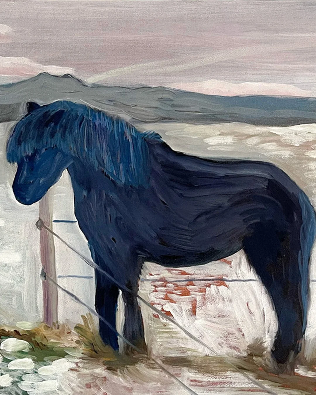 Horse and Fullmoon #2