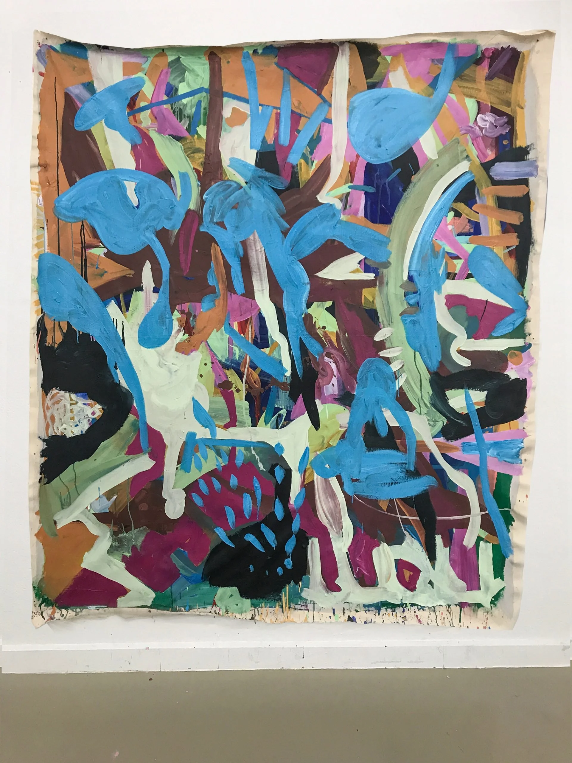 Untitled / 2018 / Oil on canvas / 190 x 160 cm