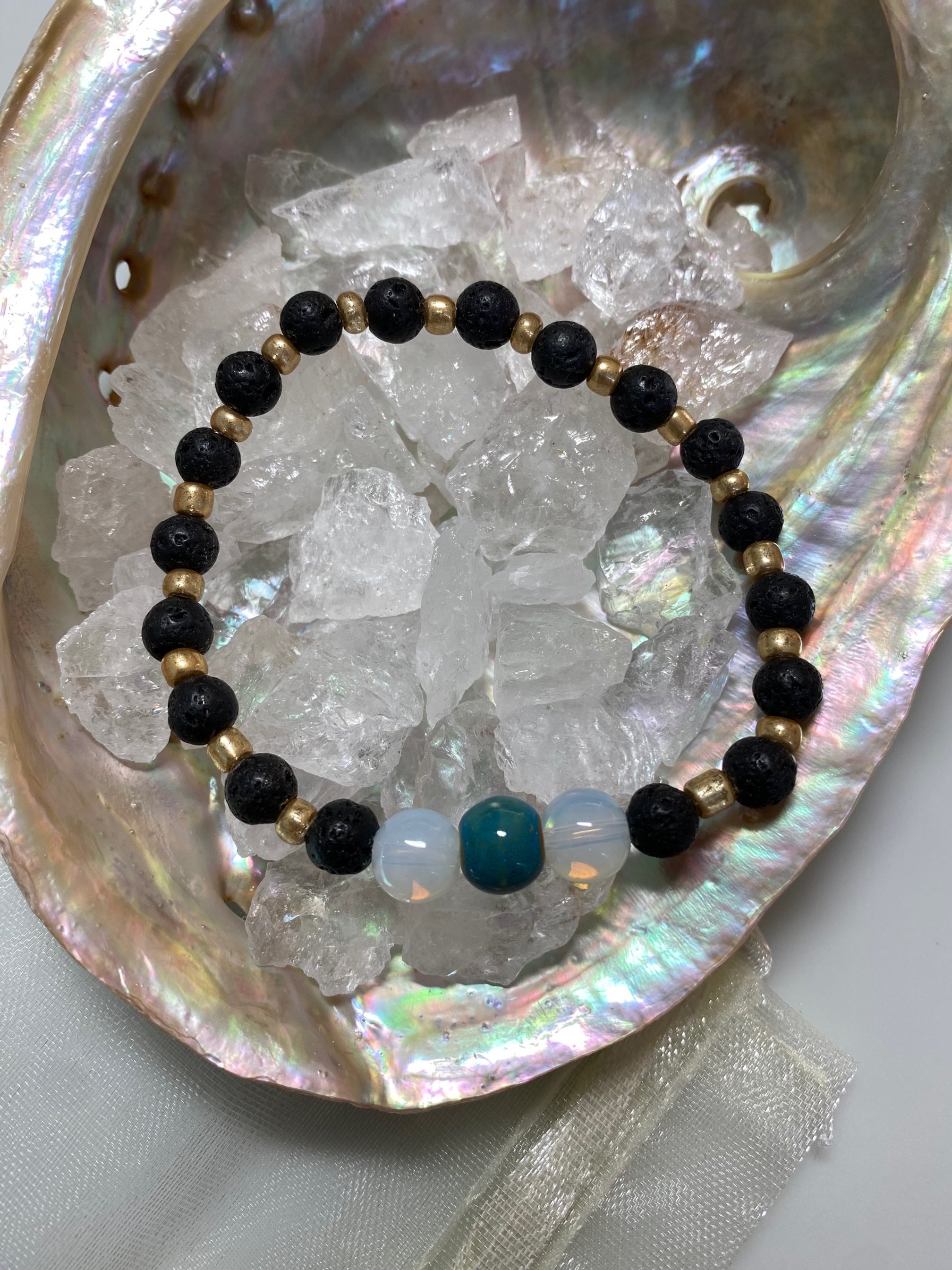 Bracelet Ancrage Bleu