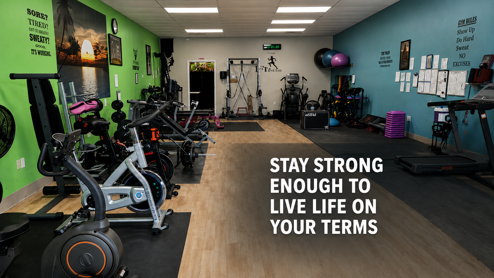 STRONG ENOUGH BANNER