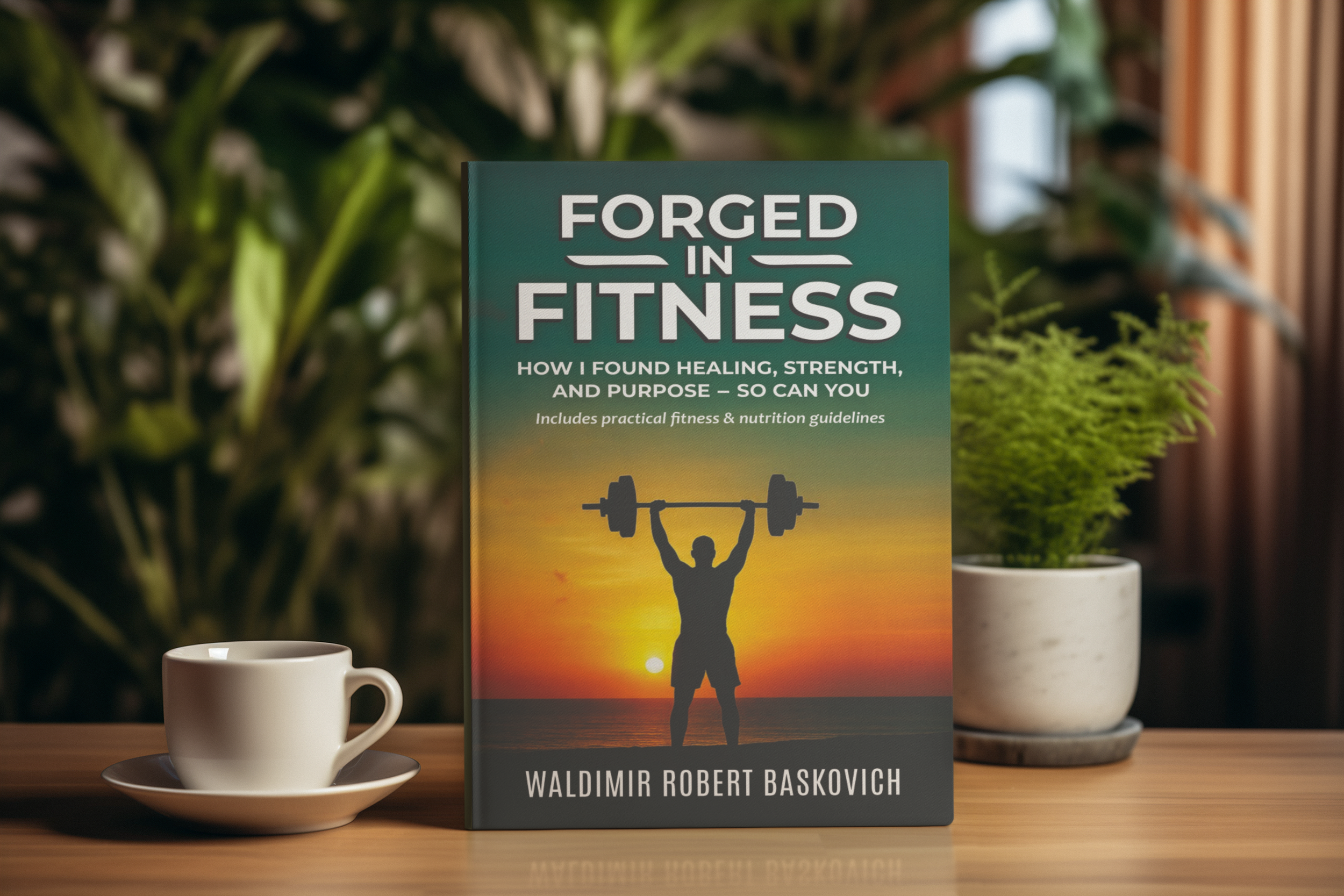 Wally is author of Forged in Fitness: A straightforward, beginner-friendly guide for people who feel stuck, worn down, or unsure where to start. It strips away hype and extremes and replaces them with structure—showing how steady, repeatable movement