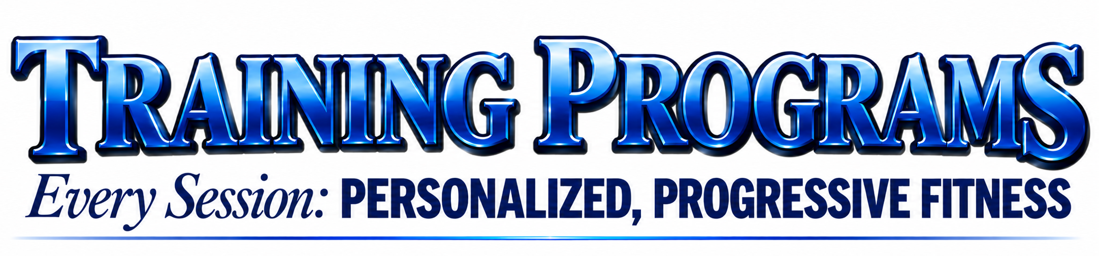 Training Programs Banner