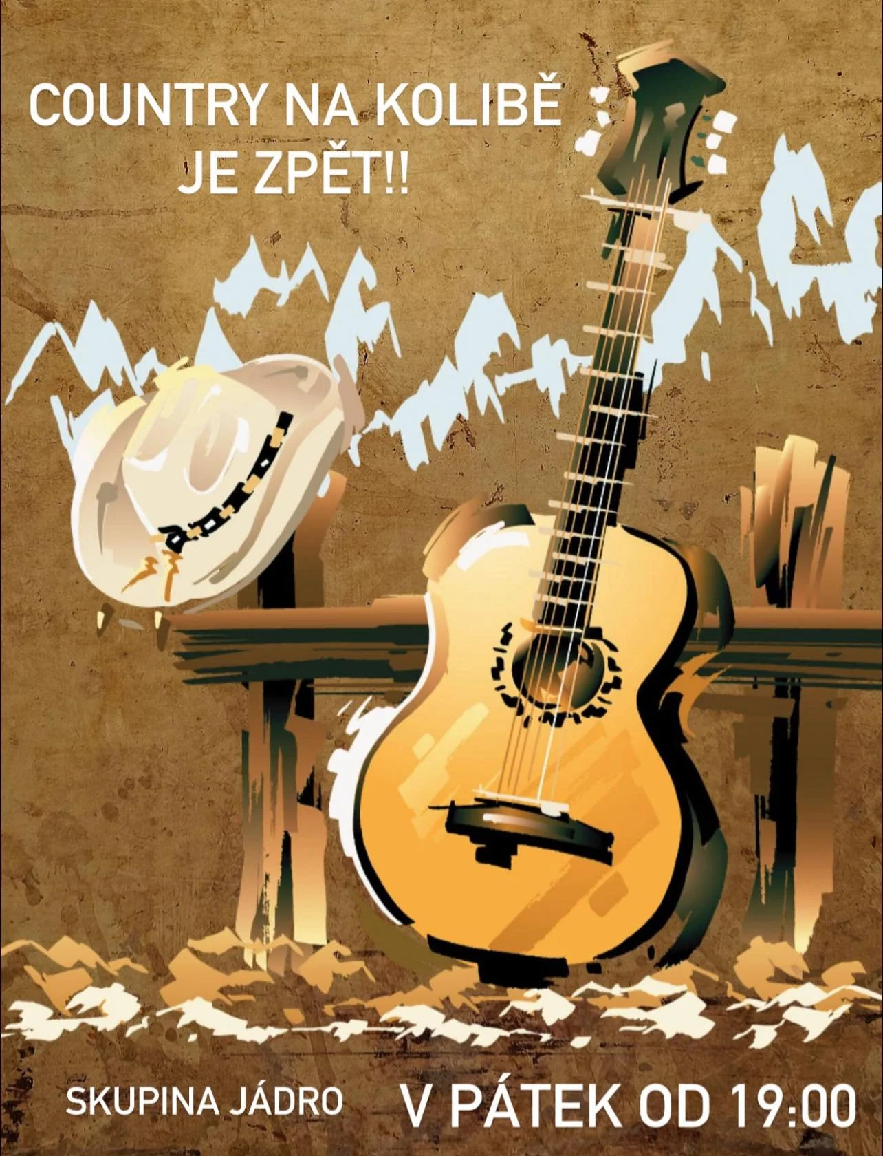 🎸 COUNTRY VEČER NA KOLIBĚ! 🎶
V p&aacute;tek od 19:00 se u n&aacute;s v restauraci Koliba opět rozezn&iacute; živ&aacute; country muzika!

Jedn&aacute; se o akci, kter&aacute; byla dř&iacute;ve zru&scaron;ena, ale nyn&iacute; se kon&aacute; podle pl