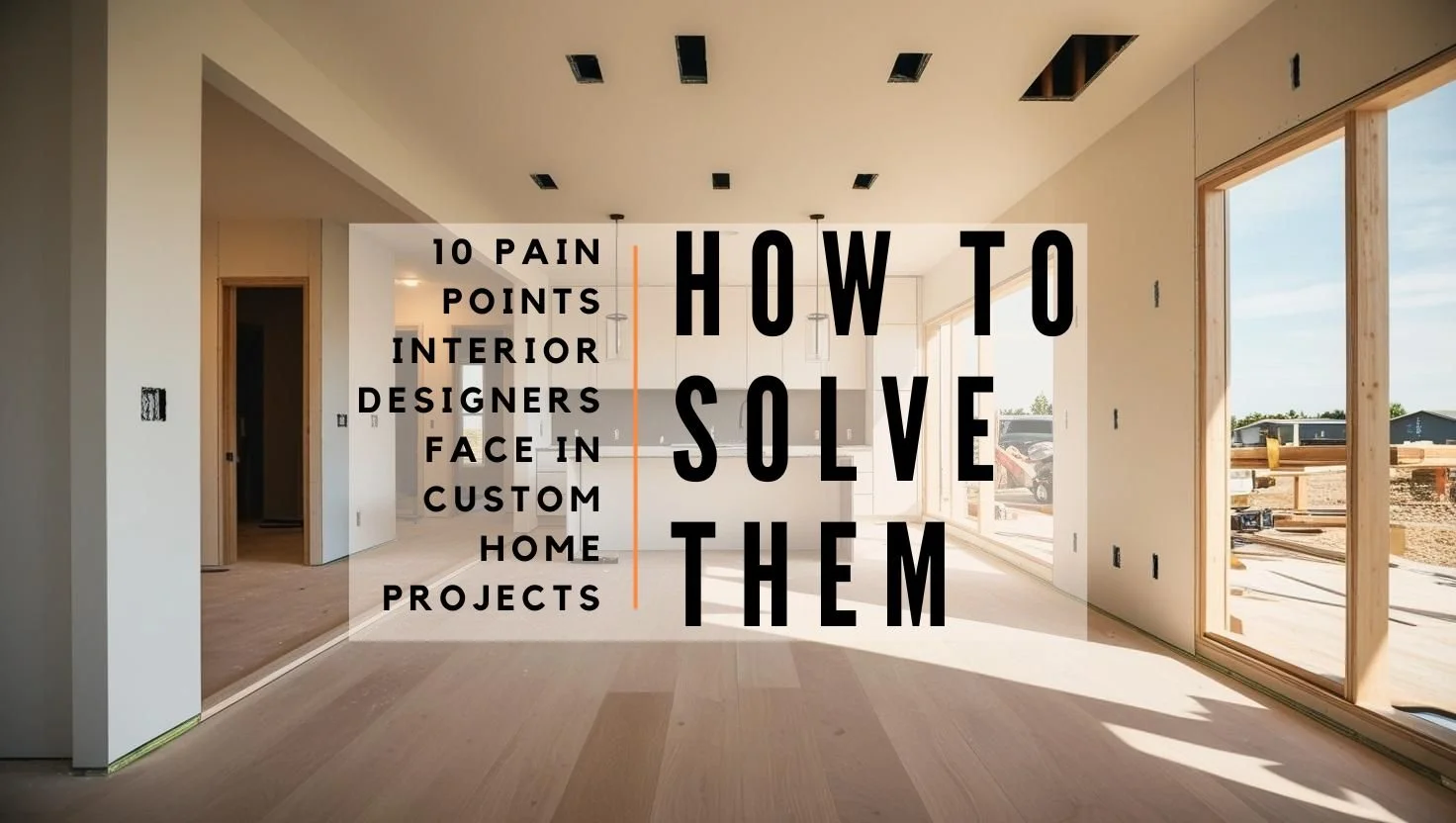 10 Pain Points Interior Designers Face in Custom Home Projects (And How to Solve Them)