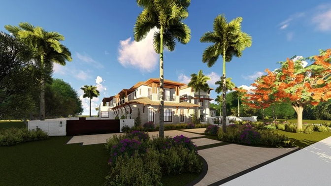 New Construction in Palm Beach Garden Residence