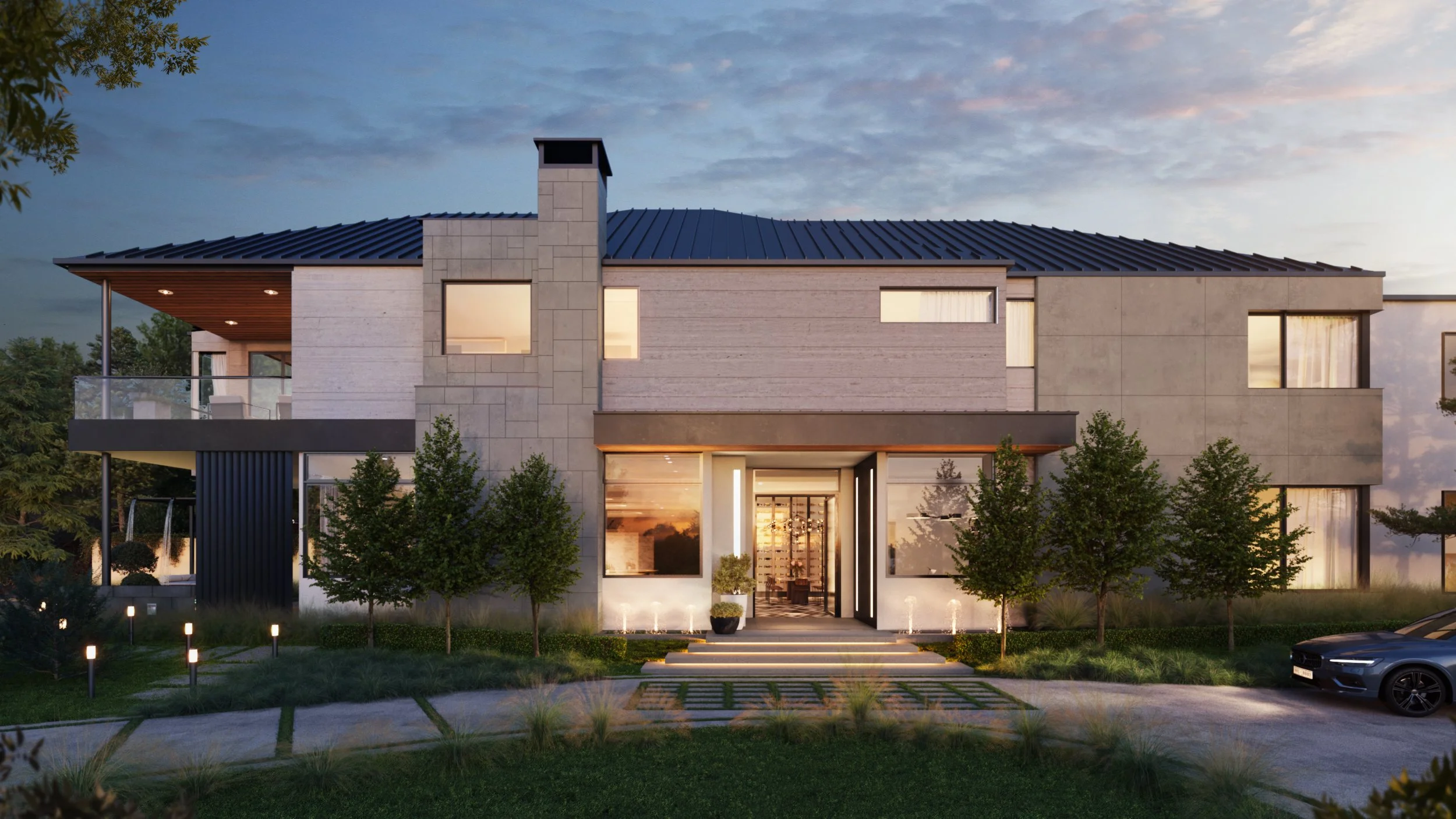 WildcatHollow_Front Photorealistic Renderings