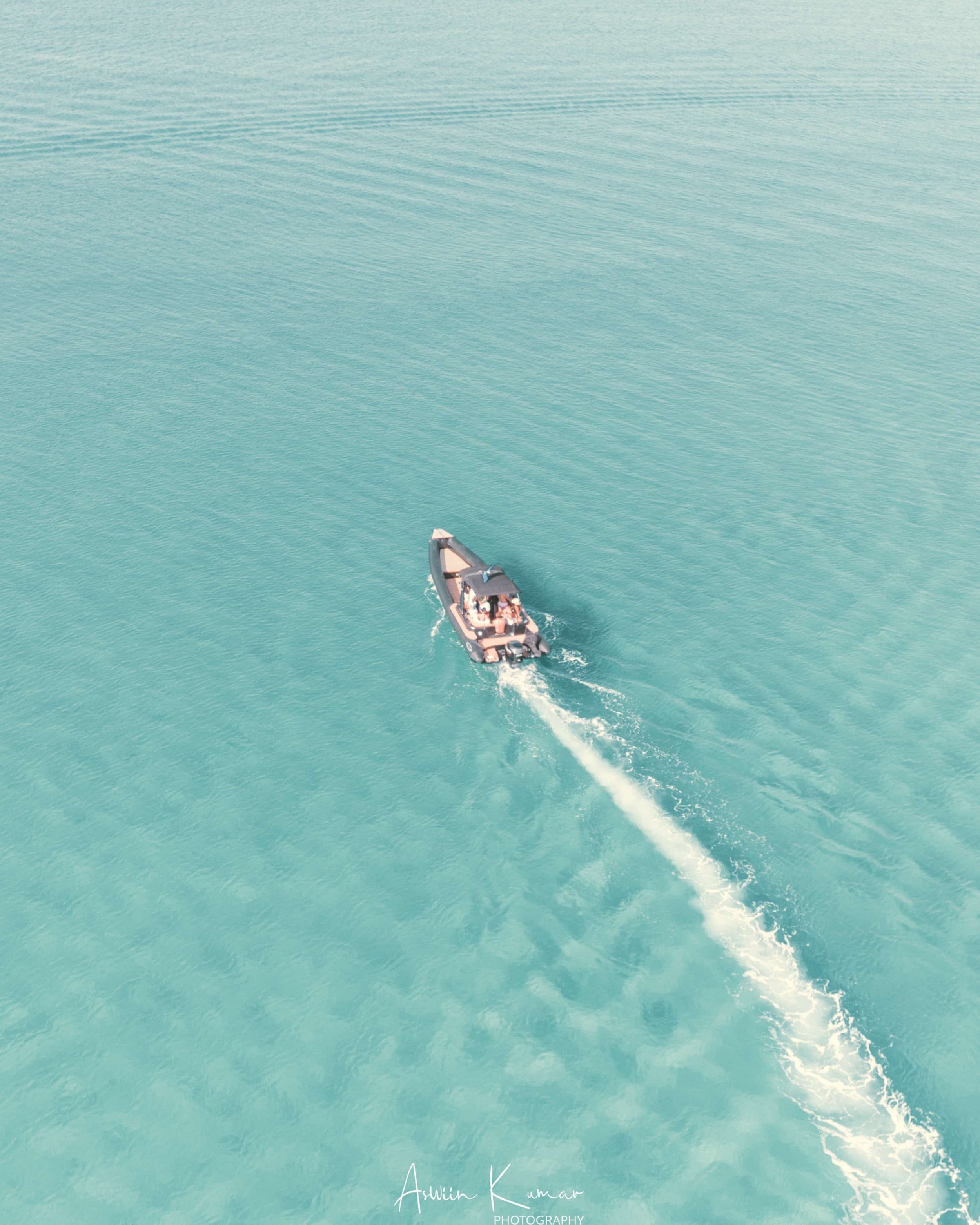 Yacht in Milos, Greece