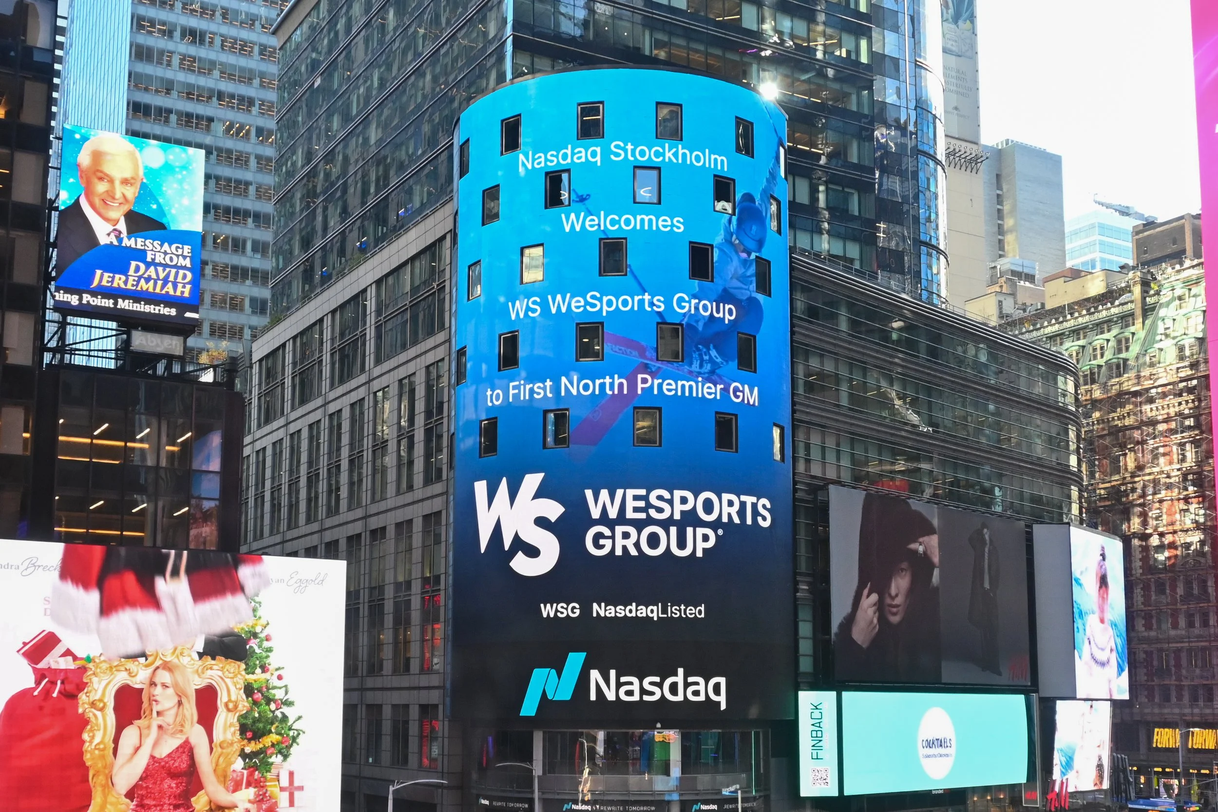 First day of trading in WS WeSports Group’s shares