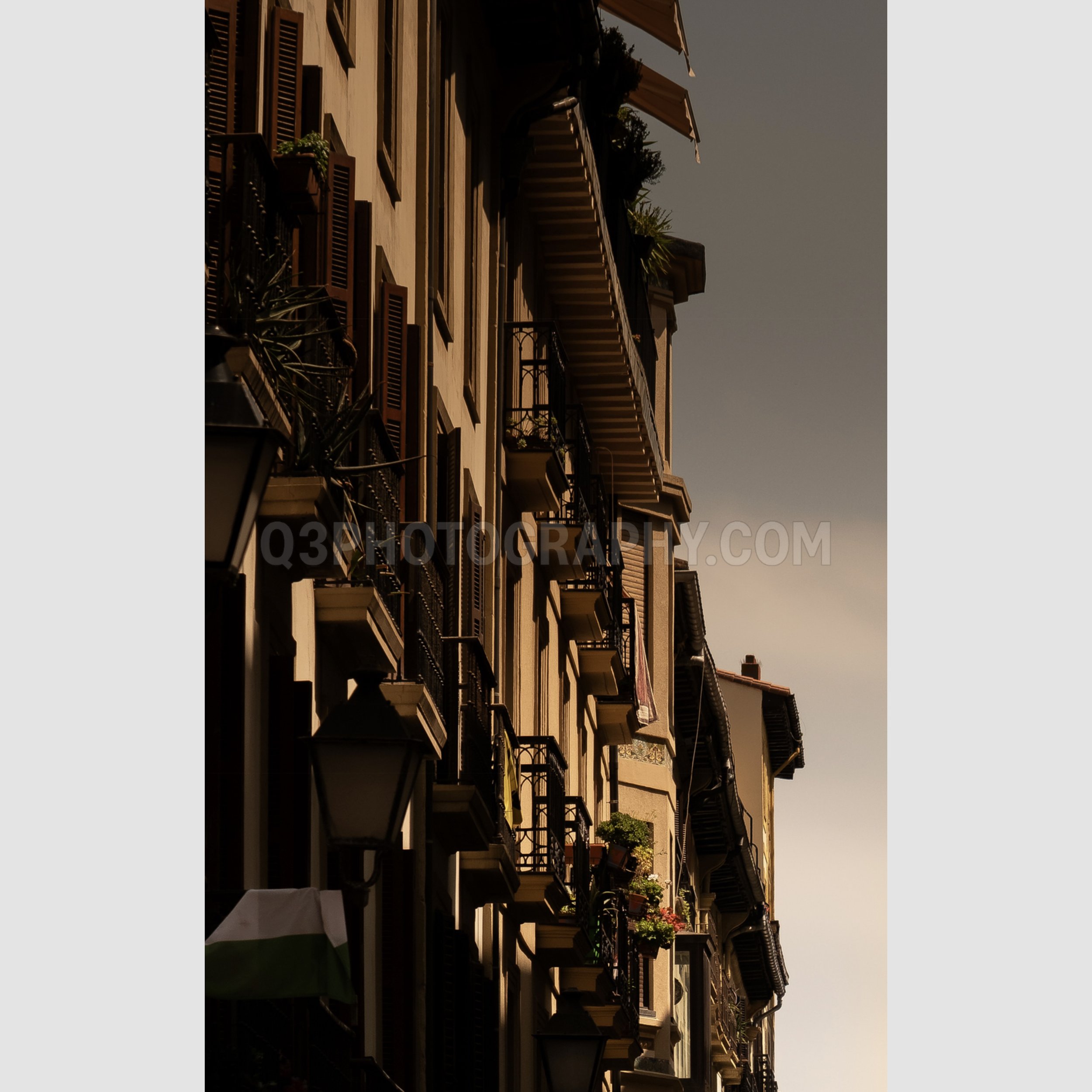 Evening Shadows - Donostia-San Sebastian, Spain