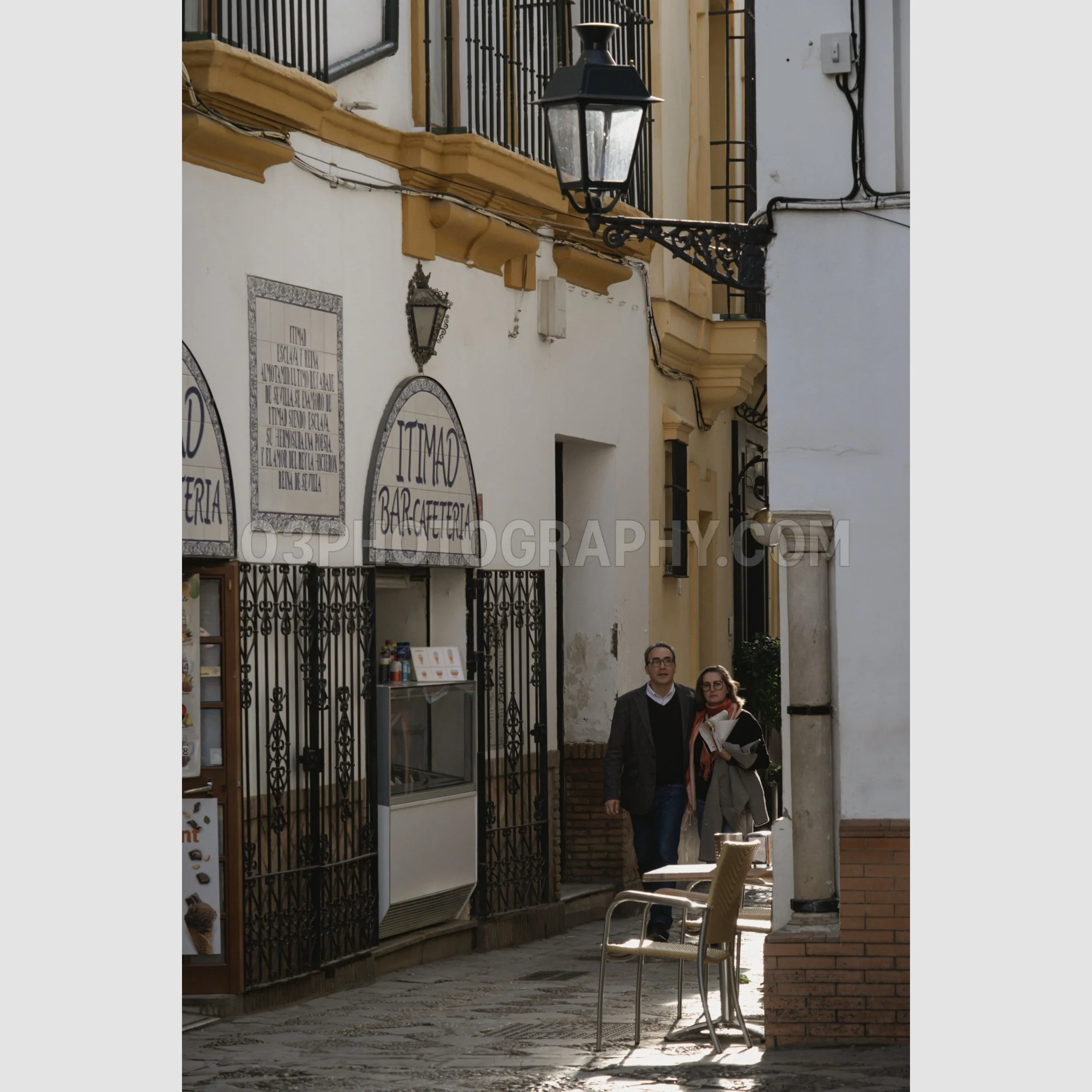 Strolling Couple - Seville, Spain
