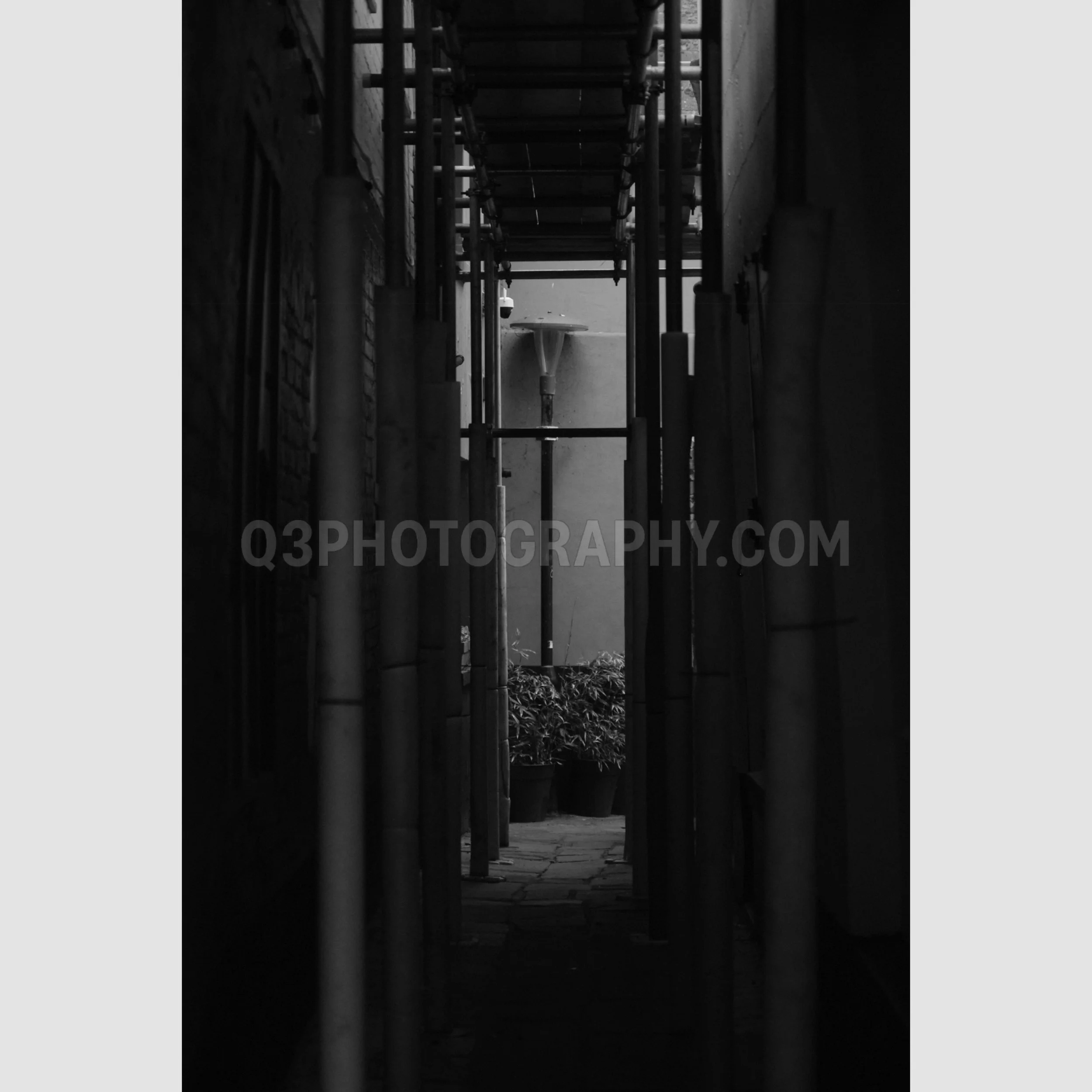 Scaffold Tunnel - Hastings, UK