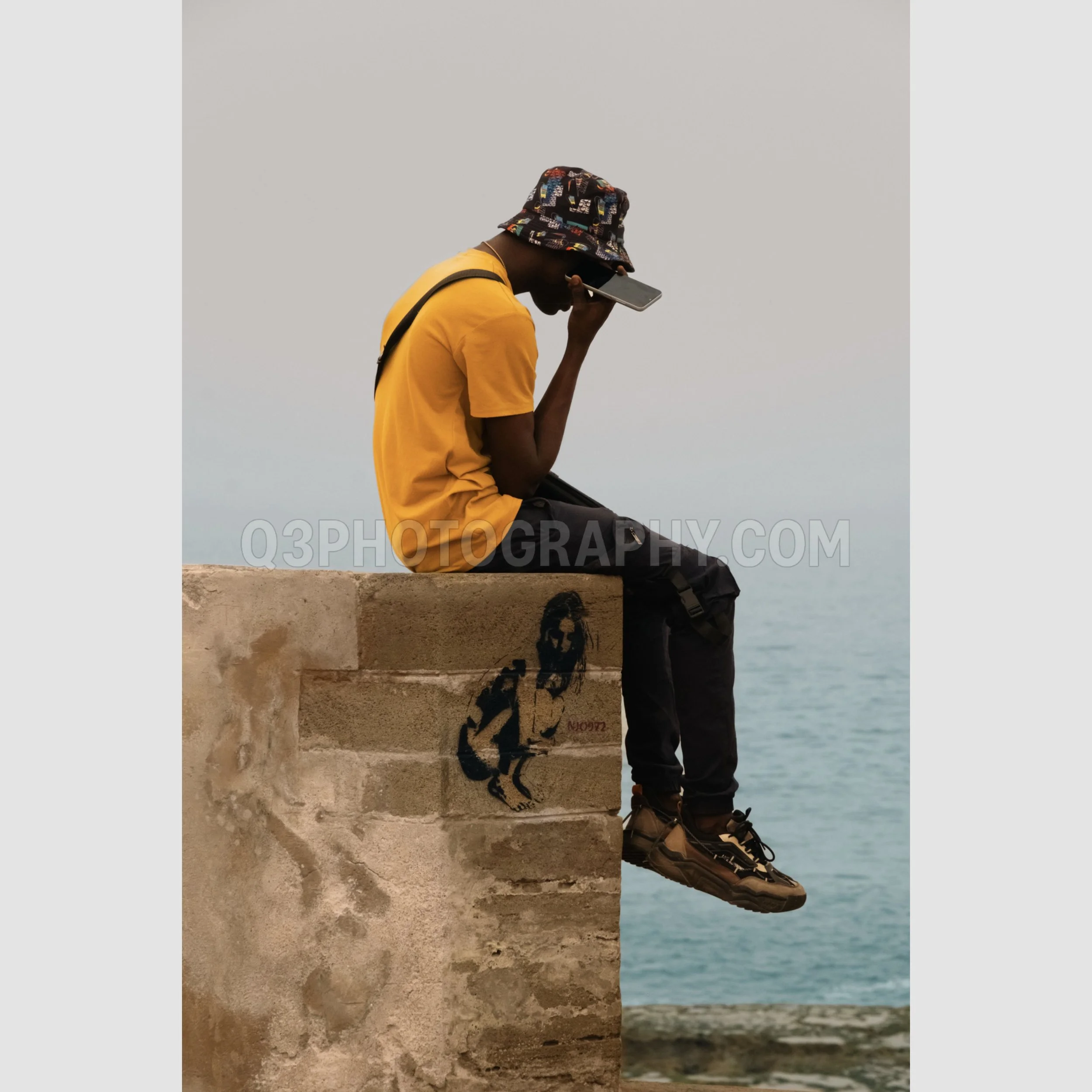 Lone Figure - Rabat, Morocco