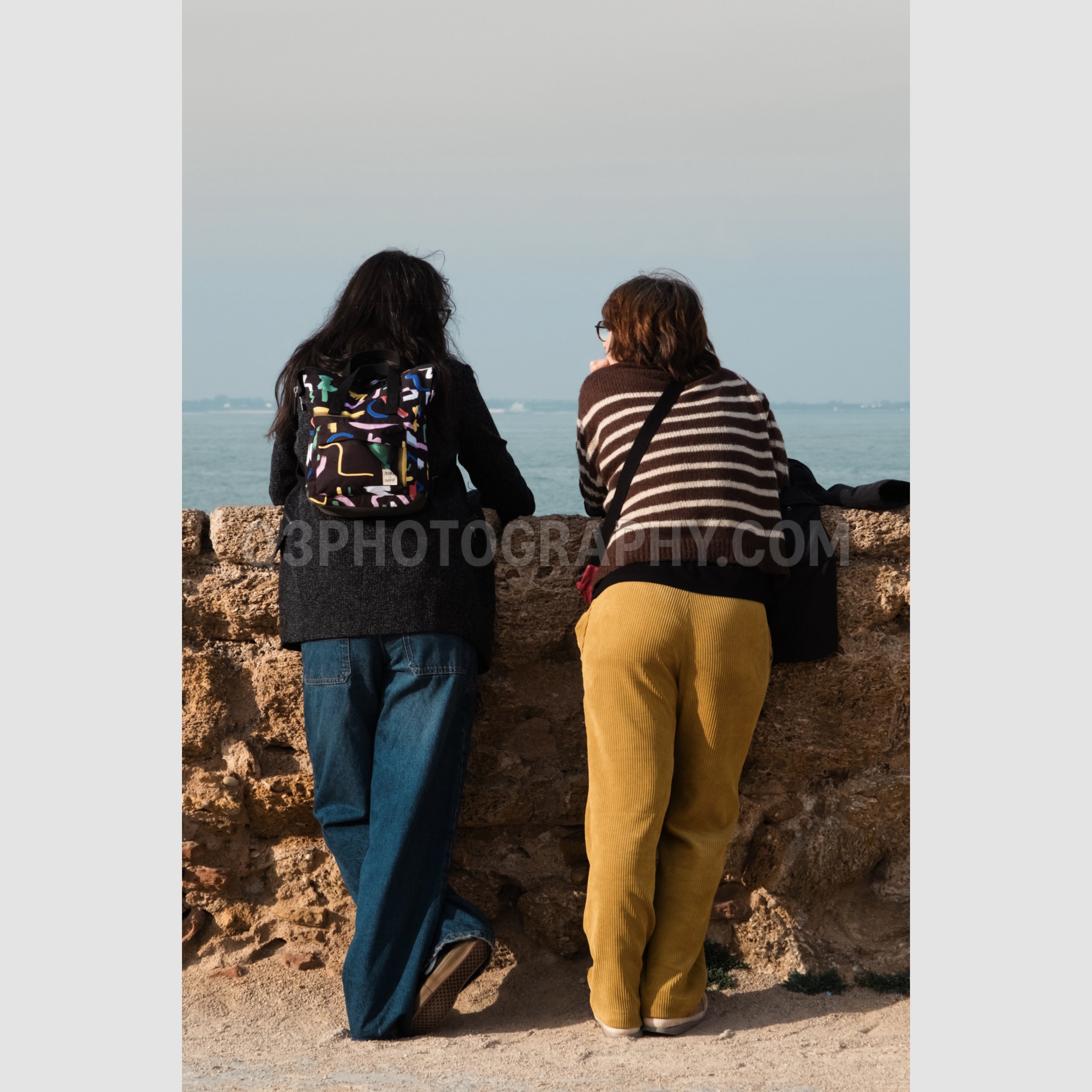Peaceful Conversation, Castillo de Santa Catalina, Cadíz, Spain