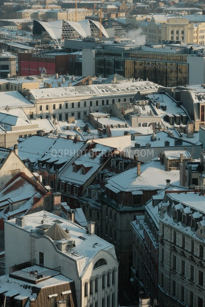 Old Town Rooftops - Riga, Latvia