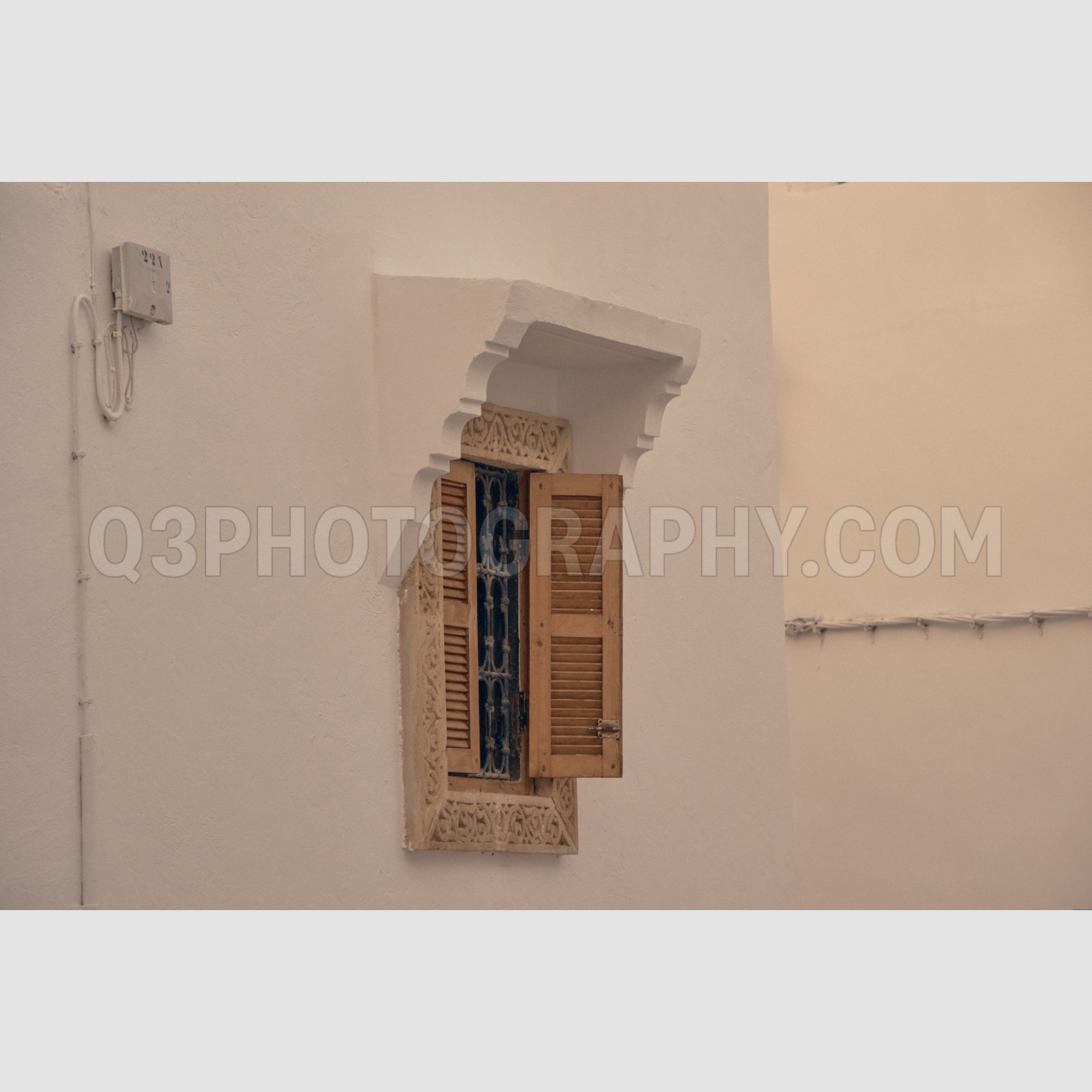 Open Shutter - Rabat, Morocco