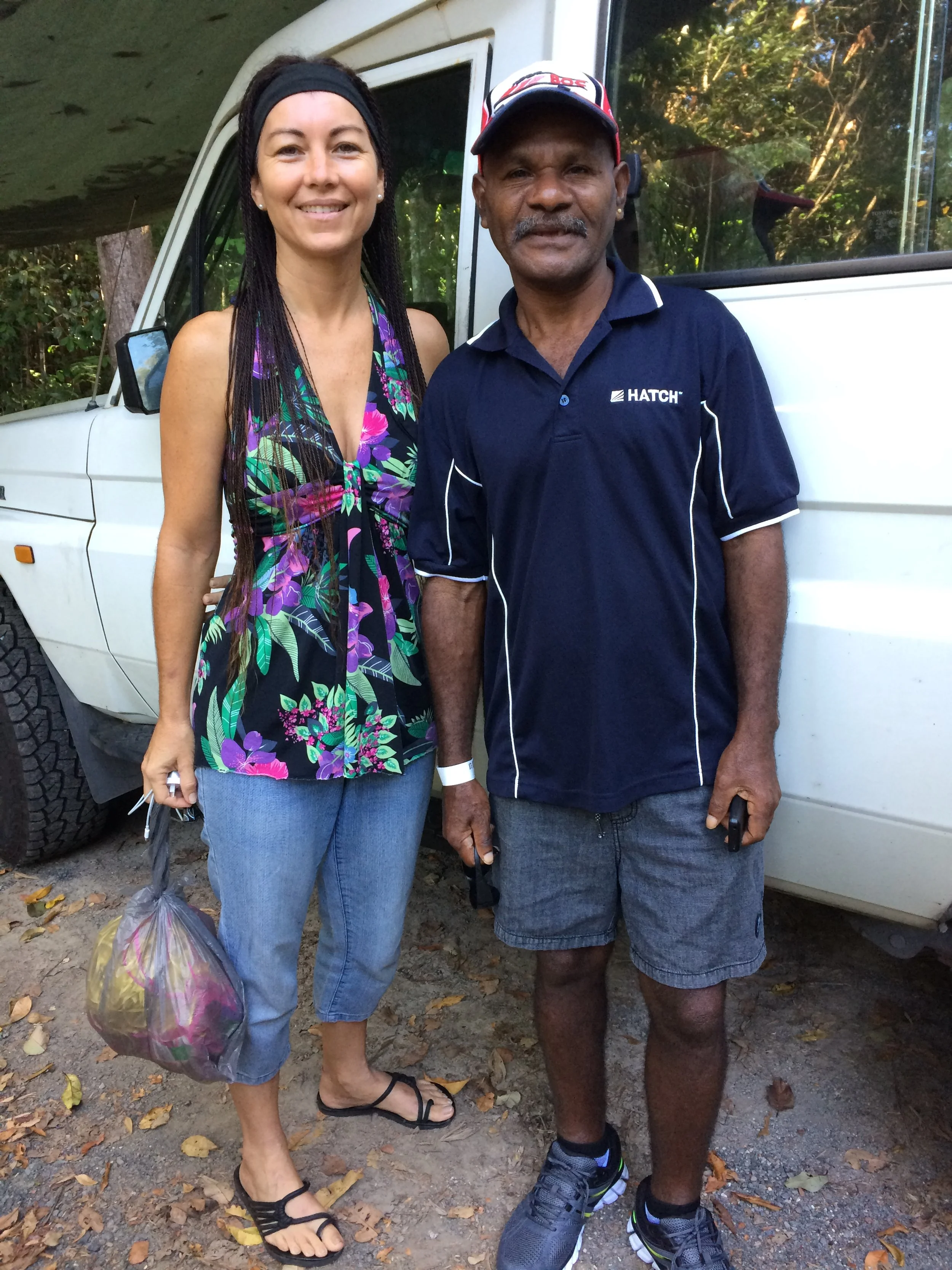 This man was brought into Australia with a life-threatening condition. Gulagbi provided an interpreter to speak with doctors about medications and health decisions and advocated for accessing life-long medication back in PNG.