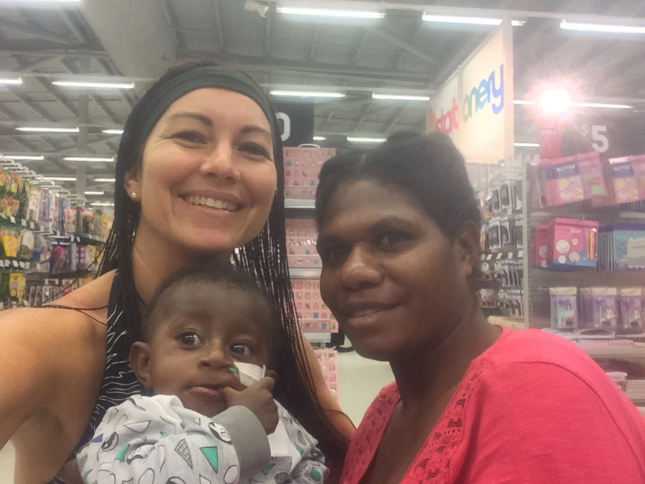 Spending some time out of the hospital on a rainy Cairns day!