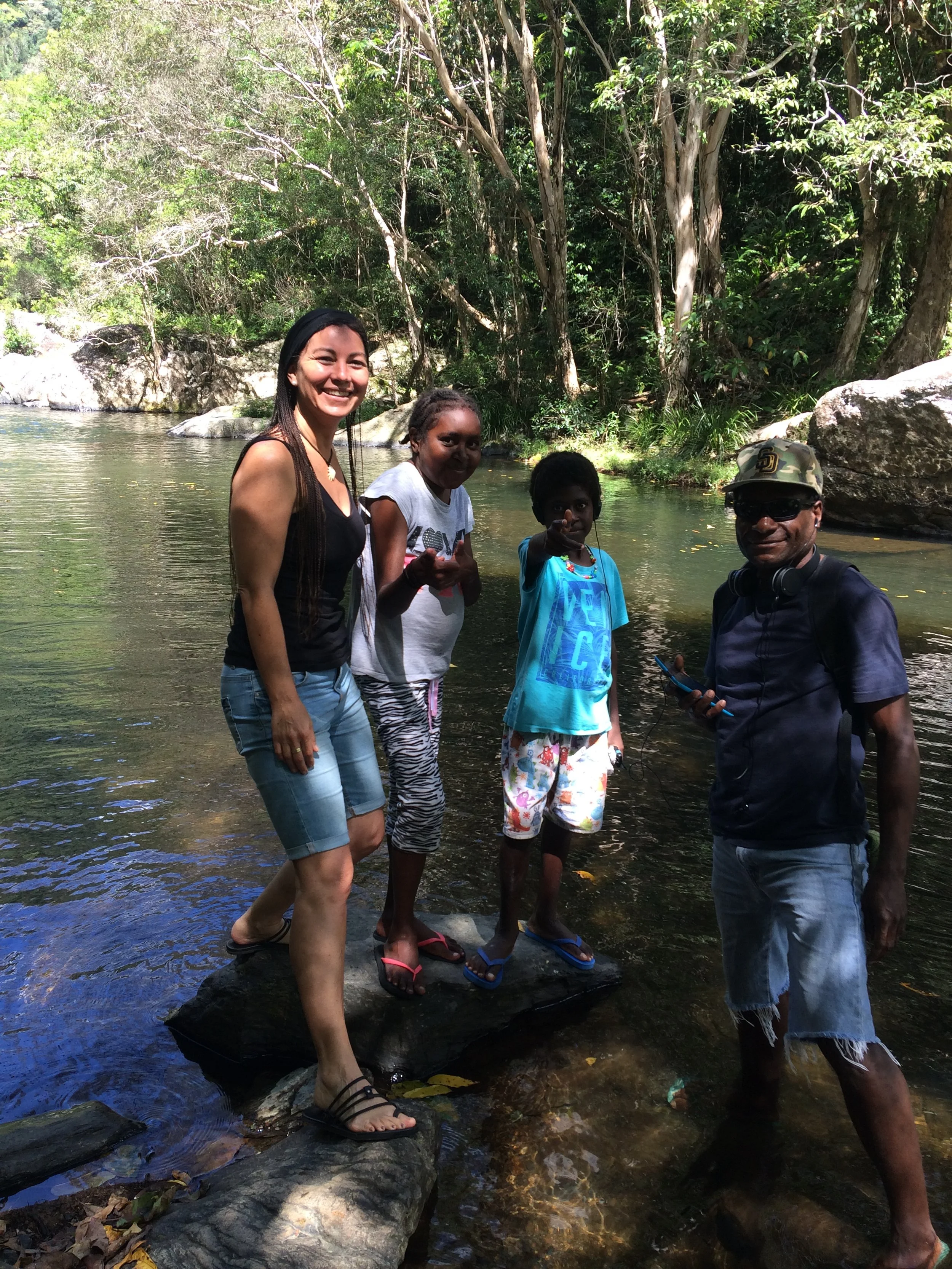 A day out at one of the local creeks in Cairns.