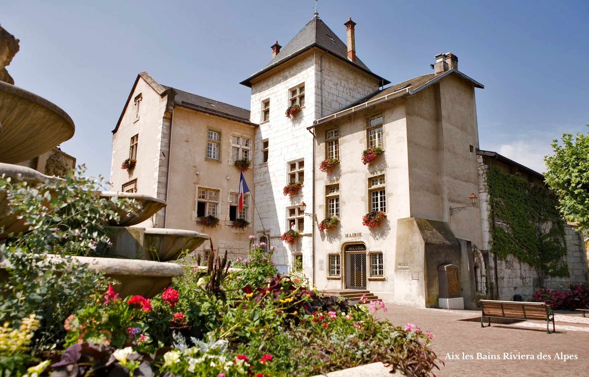 Aix les Bains, mairie, Savoie
