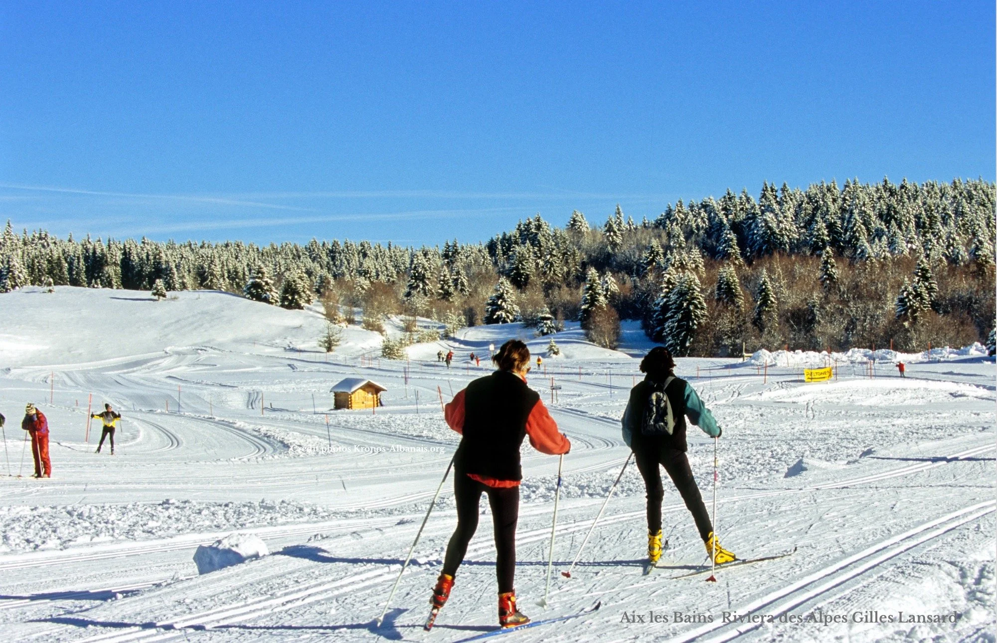 Station de ski, La Féclaz, Savoie