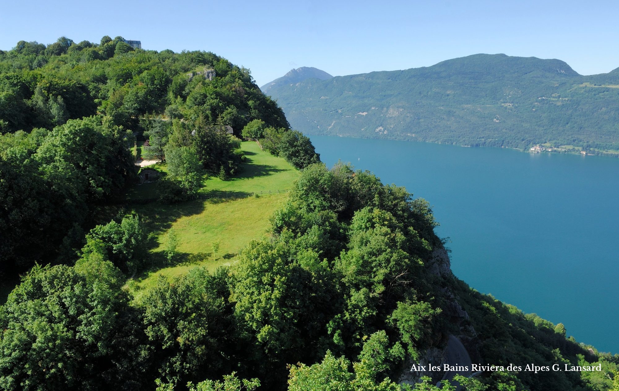 Vue sur le lac du Bourget