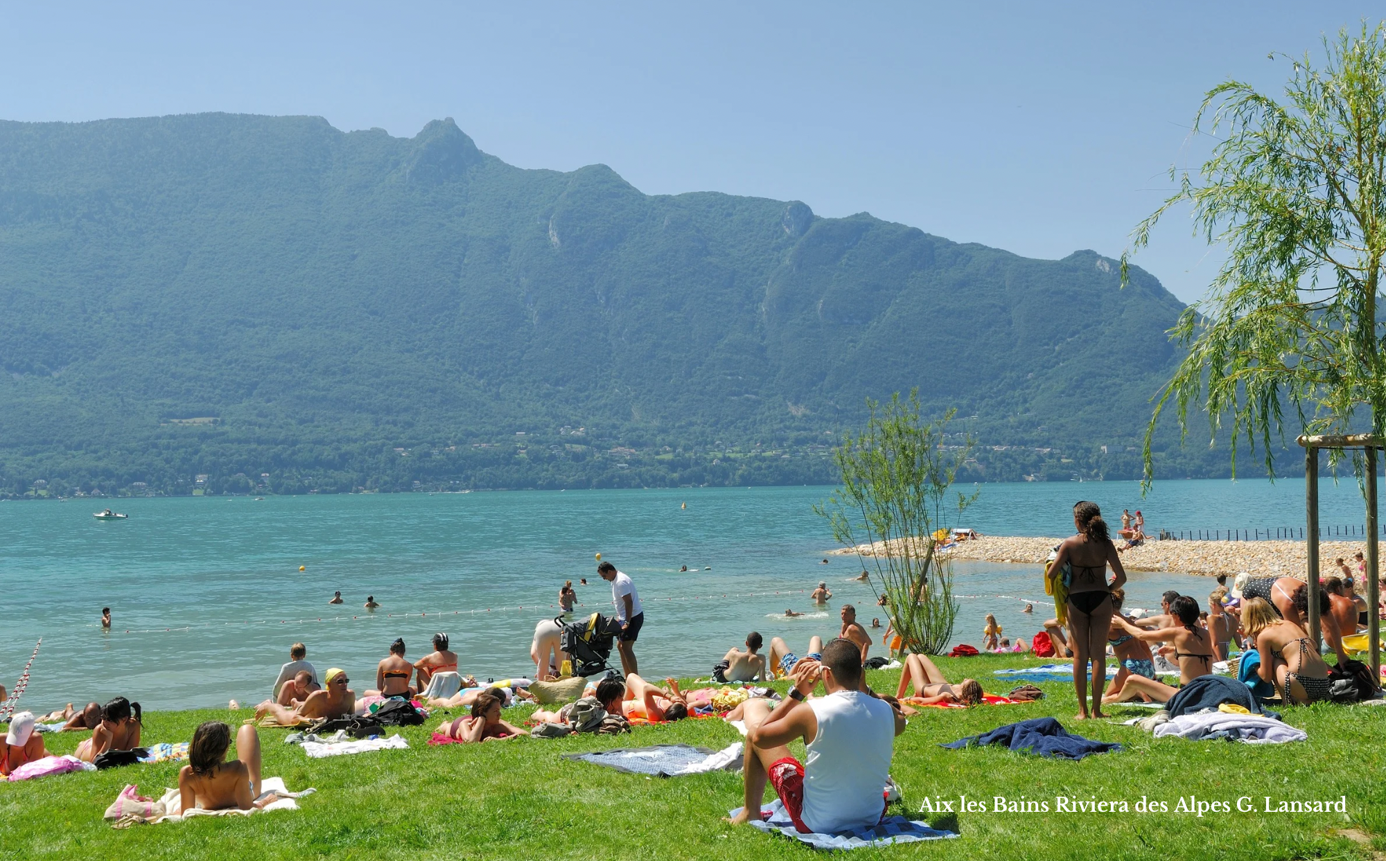 Plage d'Aix les Bains, Savoie