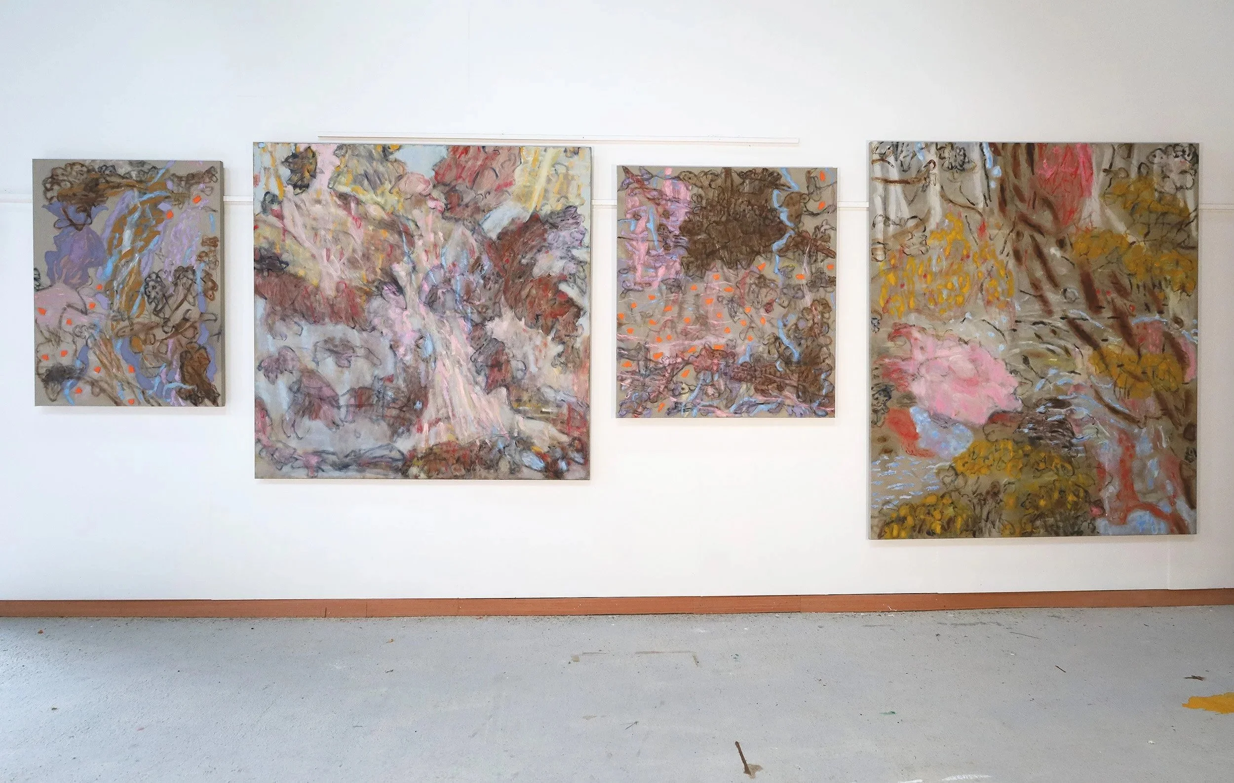 Winter/spring 2026, work in the studio 