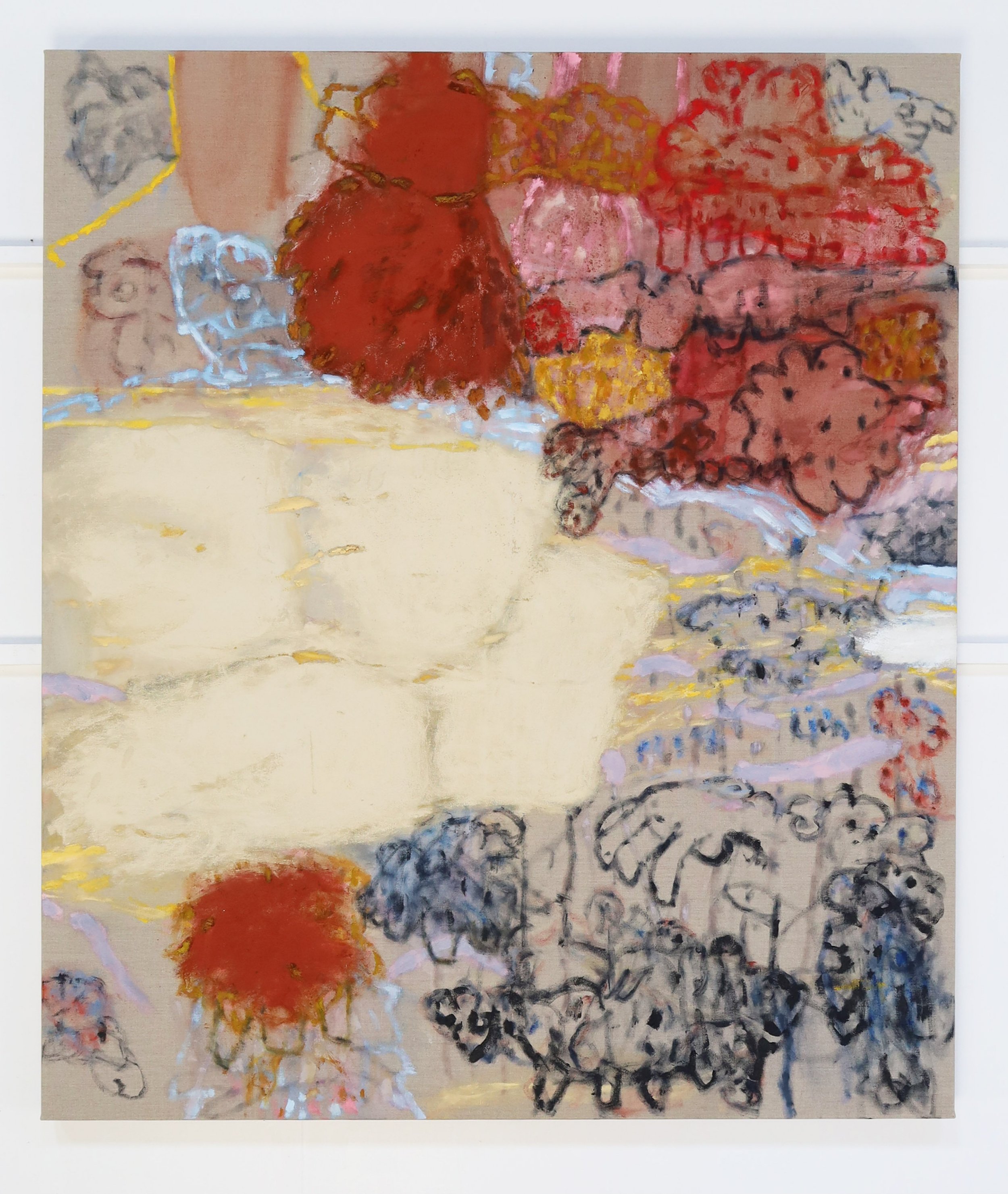 Padua VI, oil, acrylic and pigments on linen, 130cm x 150cm